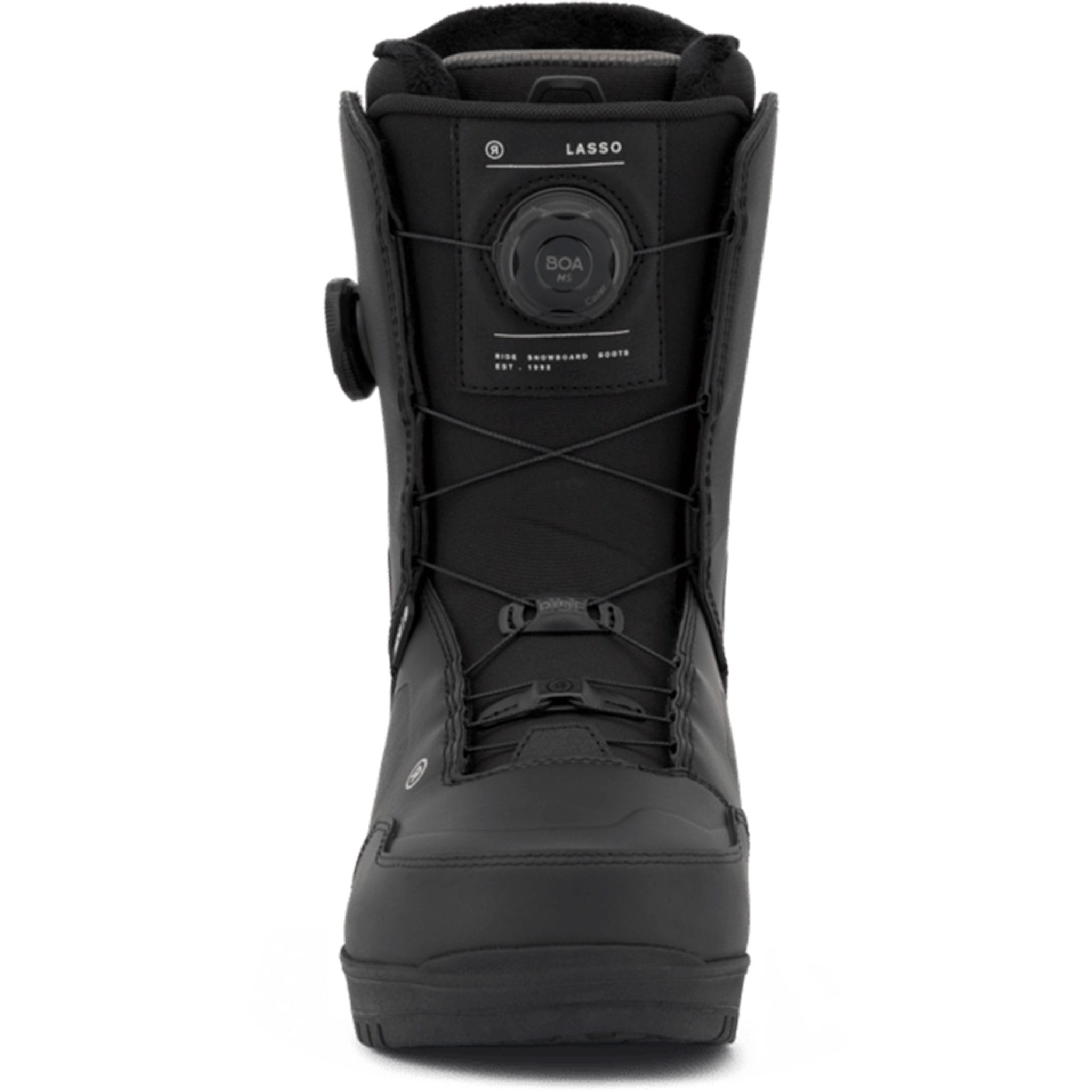 Ride Lasso BOA Snowboard Boot Black 2027 Mens Snowboard Boots