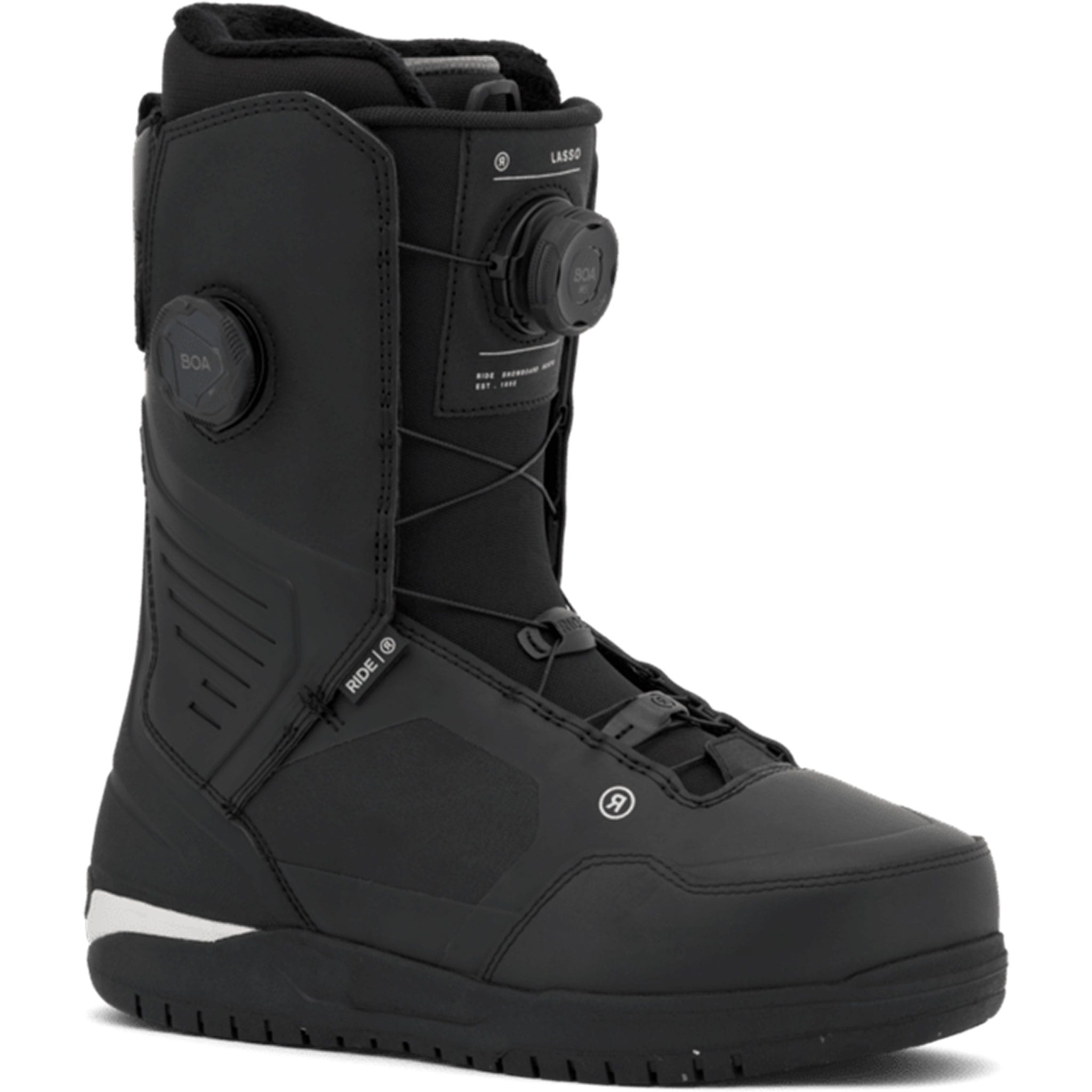 Ride Lasso BOA Snowboard Boot Black 2027 Mens Snowboard Boots