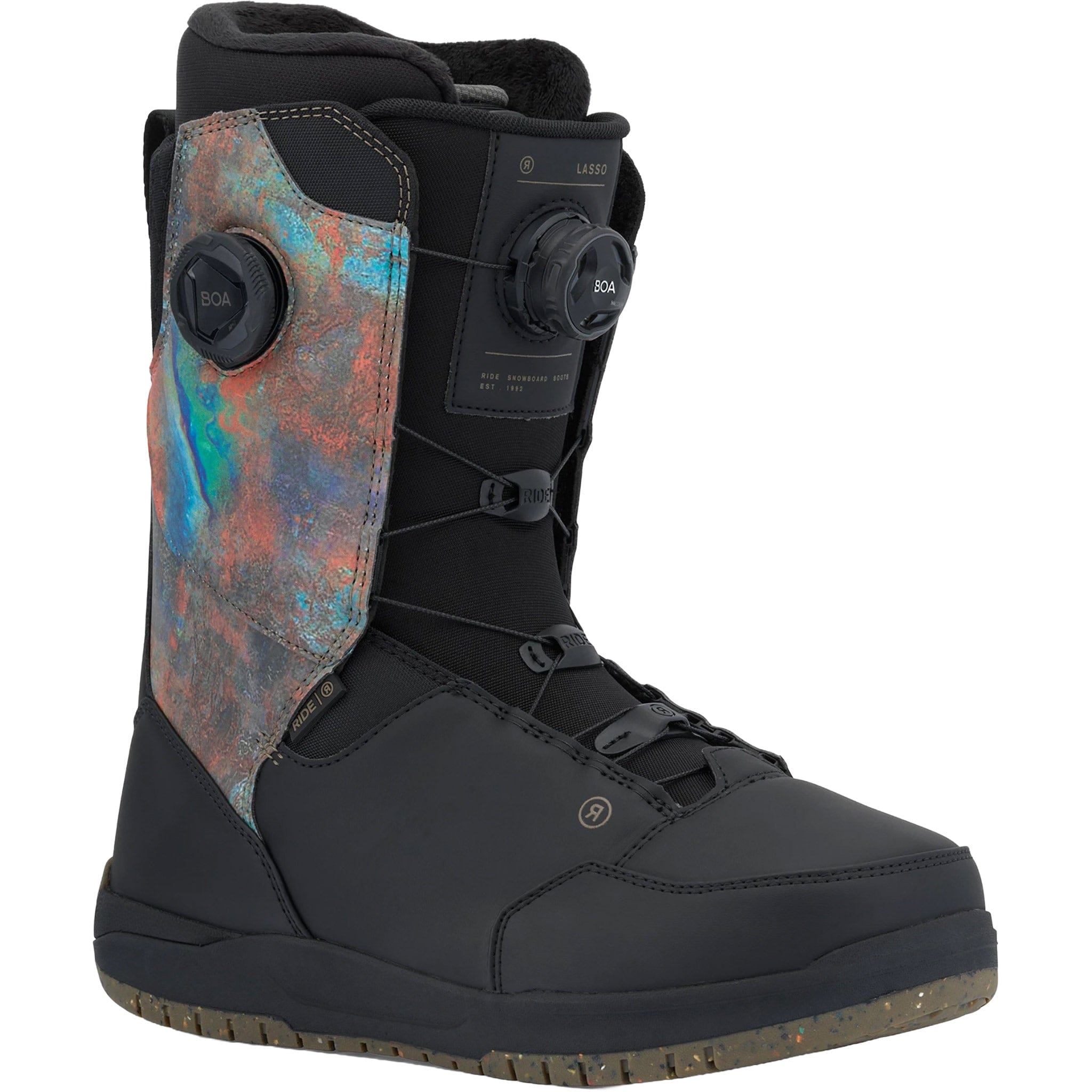 Ride Lasso Pro Boa Snowboard Boot 2026 Rust Mens Snowboard Boots
