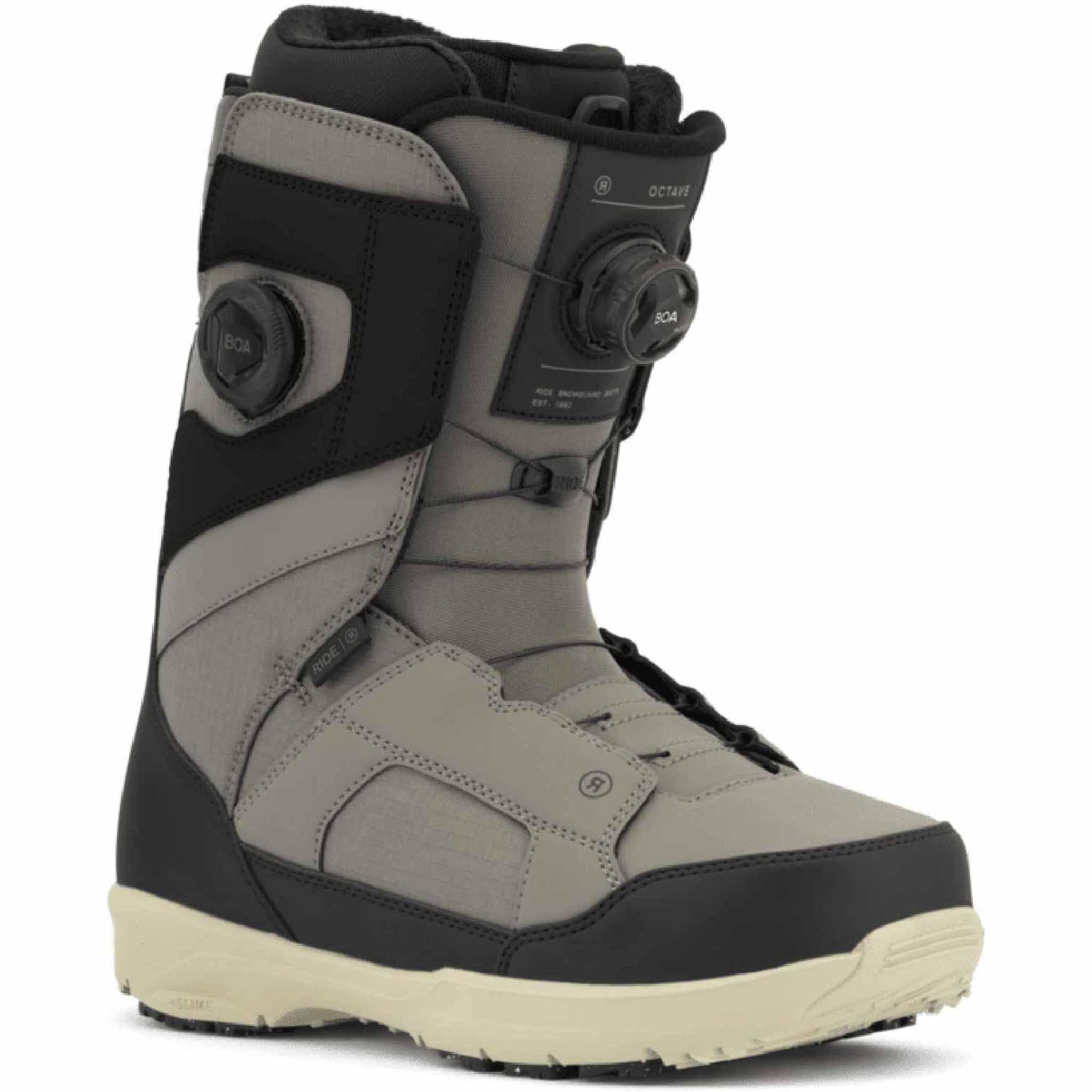 Ride Octave Boa Snowboard Boot 2026 Grey Mens Boots