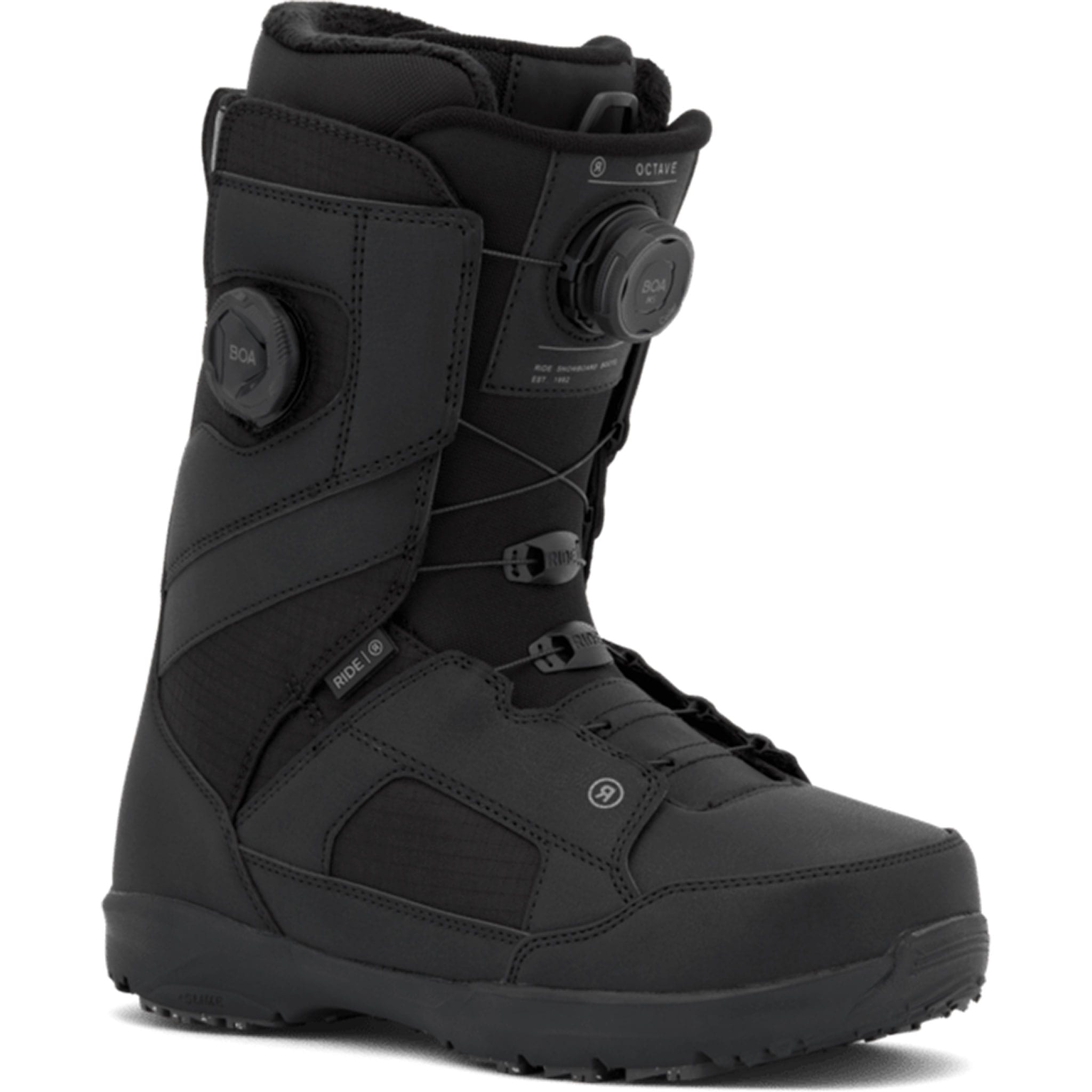 Ride Octave BOA Snowboard Boot Black 2027 Mens Snowboard Boots