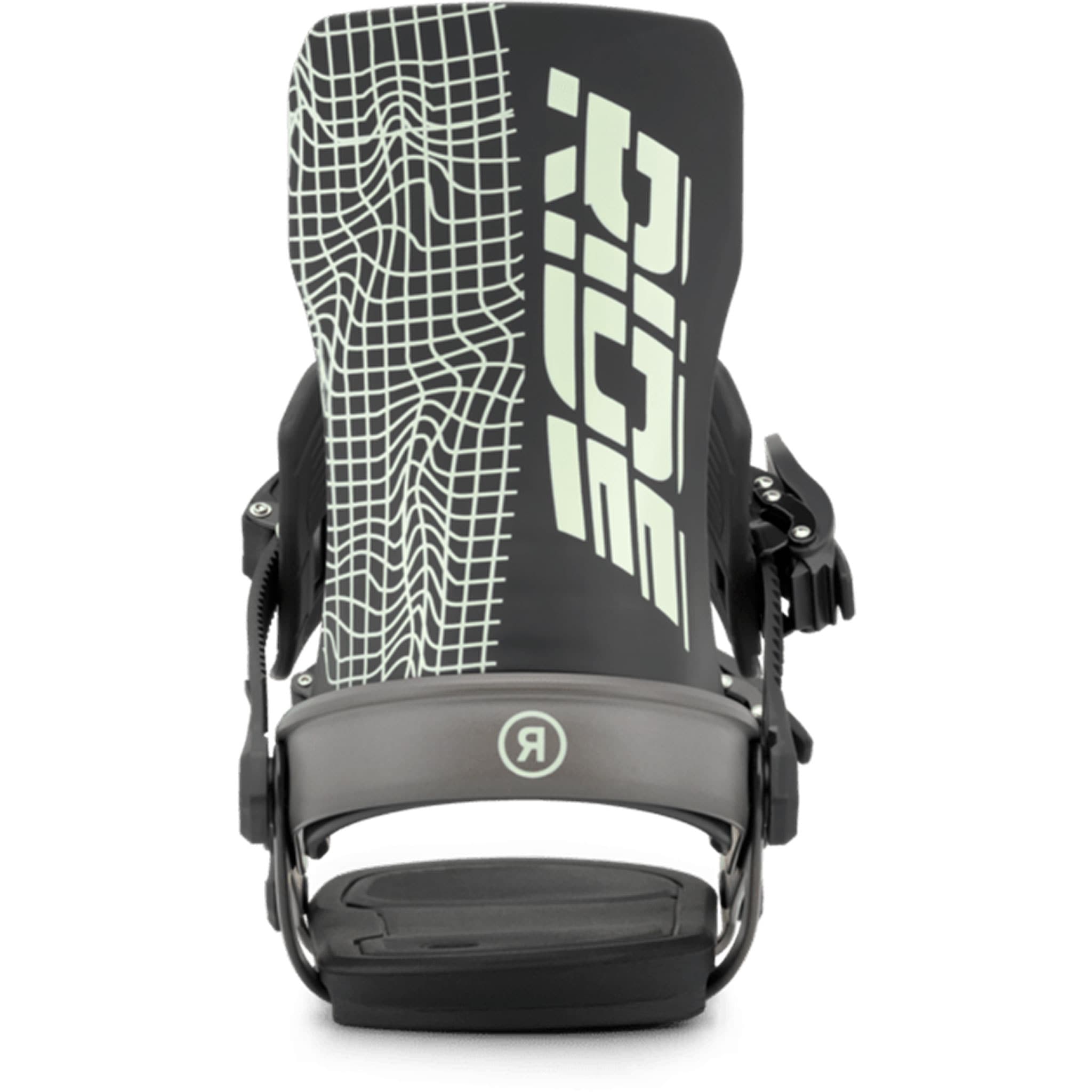 Ride Specter Aluminum Snowboard Binding Gunmetal 2027 Mens Snowboard Bindings
