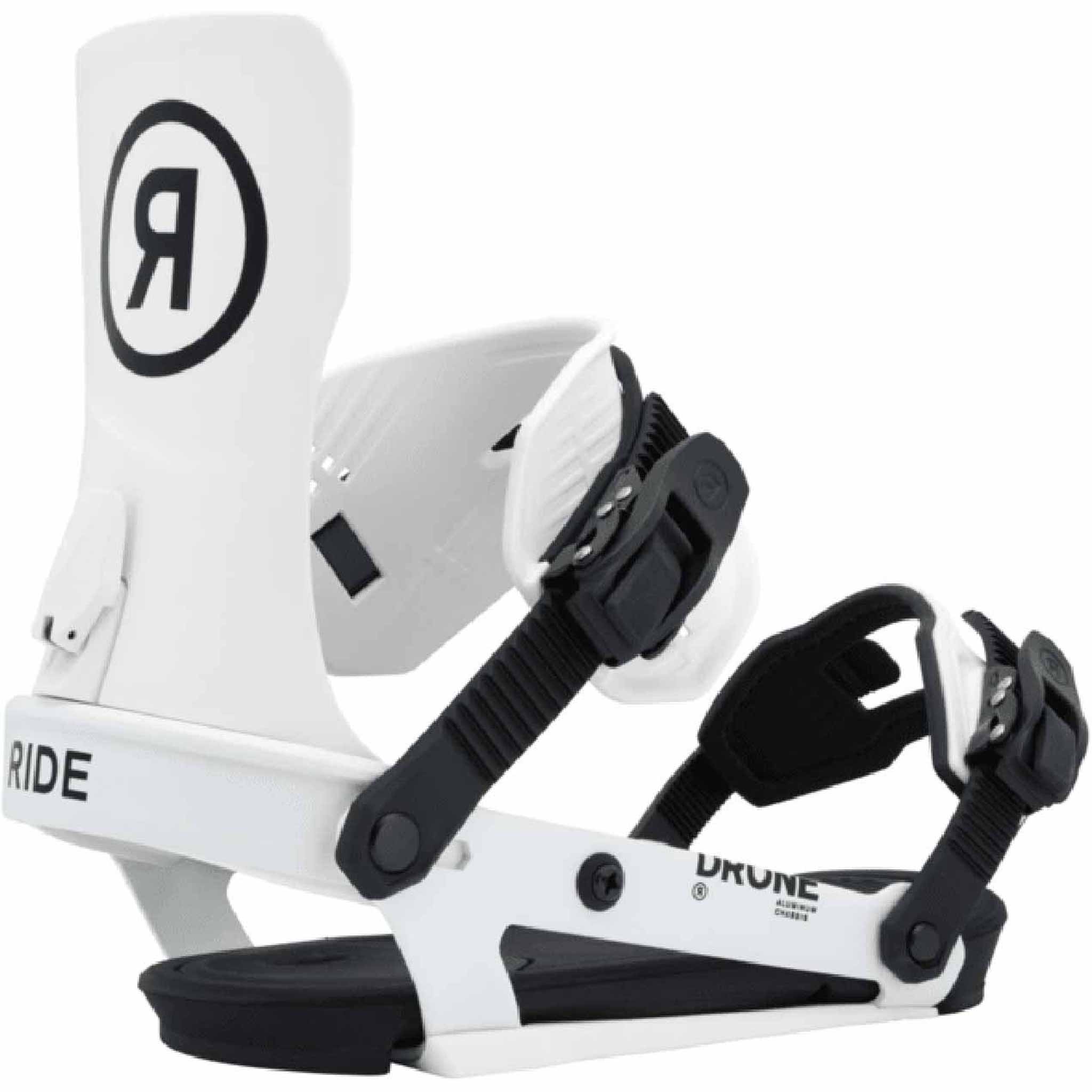 Ride Womens Drone Snowboard Binding 2026 White Women's Bindings