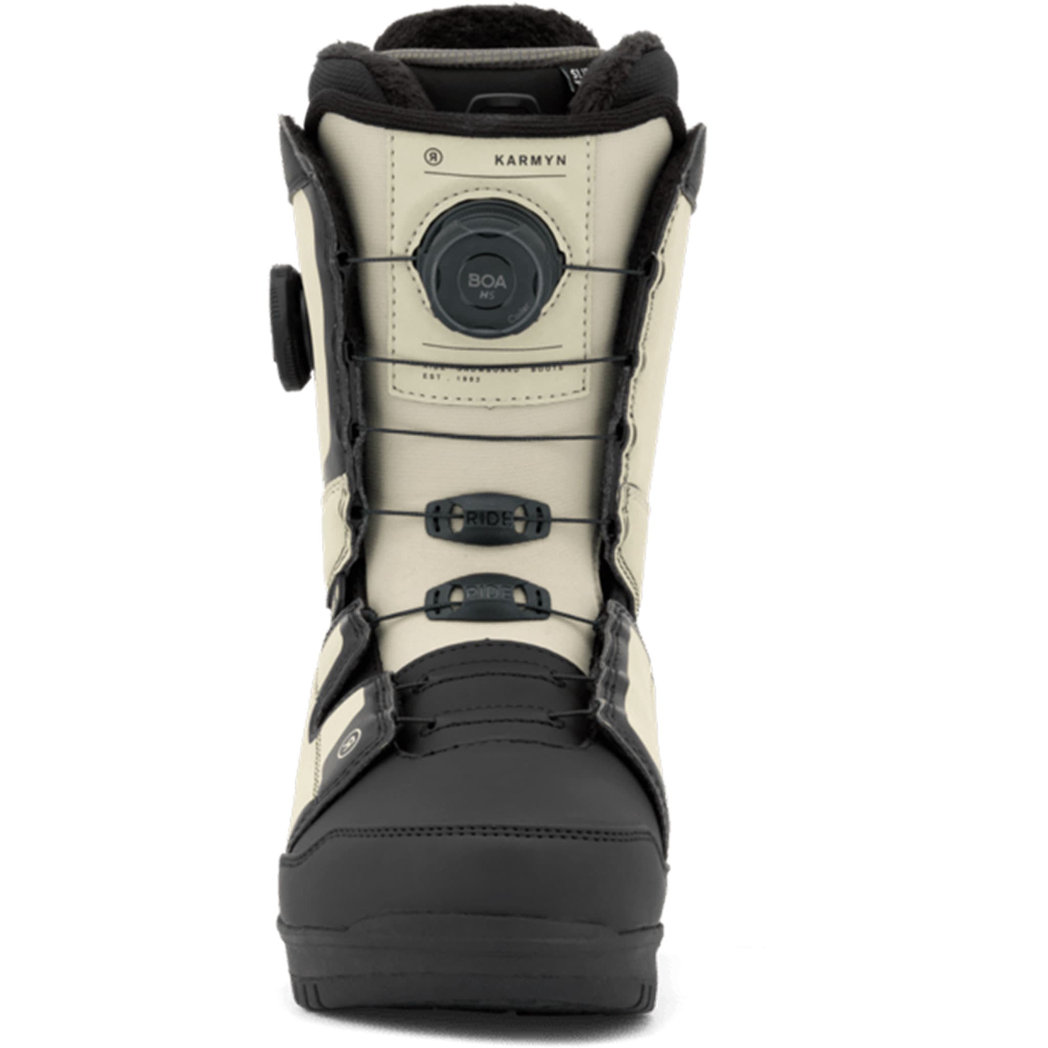Ride Womens Karmyn Zonal BOA Snowboard Boot Tan 2027 Womens Snowboard Boots