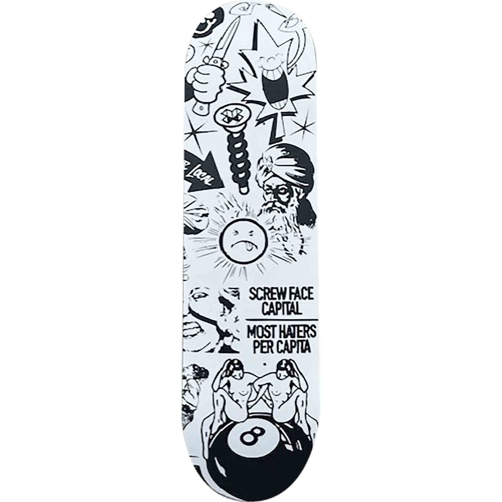 Sanction X Smolik 8.5" Skateboard Deck Special Project