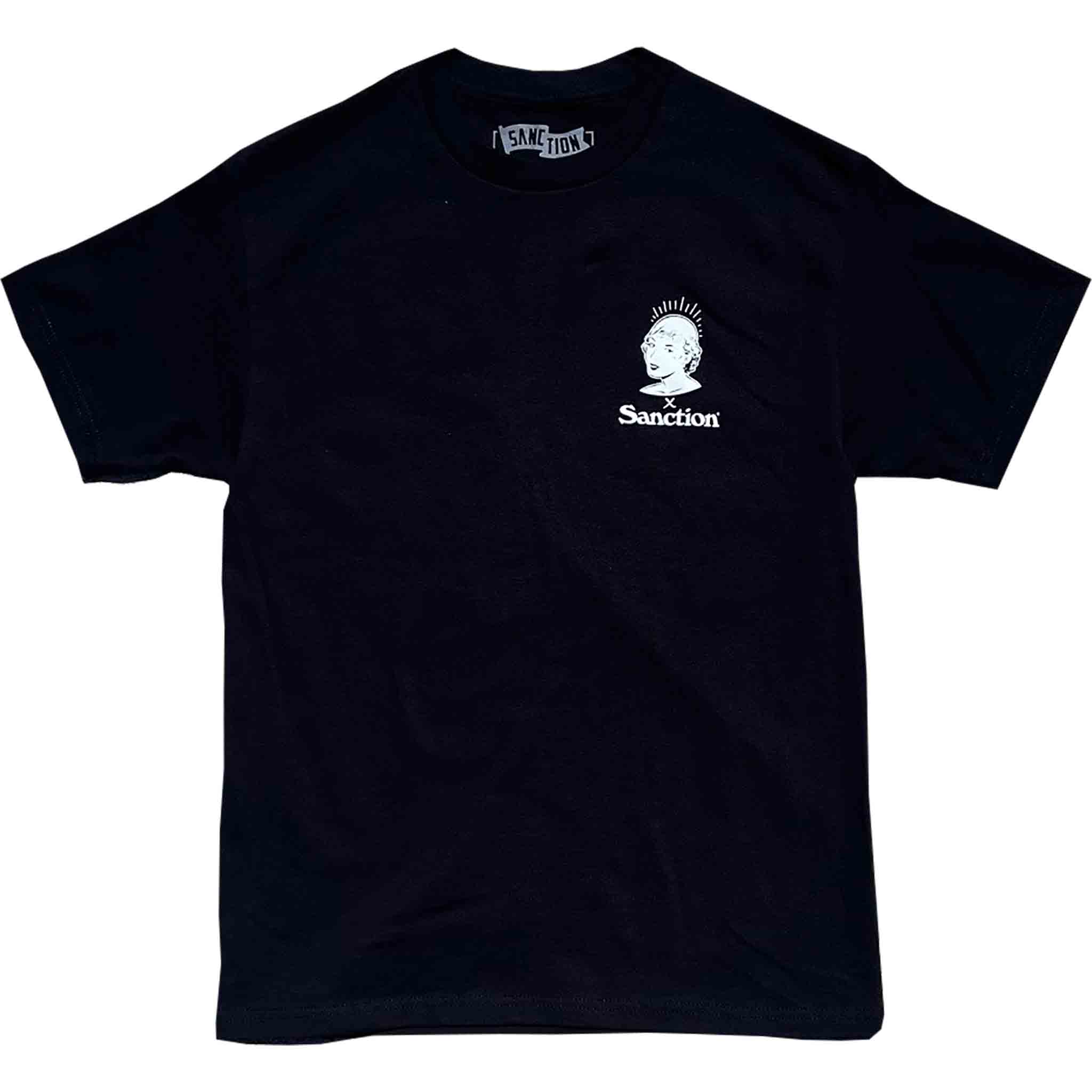 Sanction X Smolik Collage Tee Black T Shirt