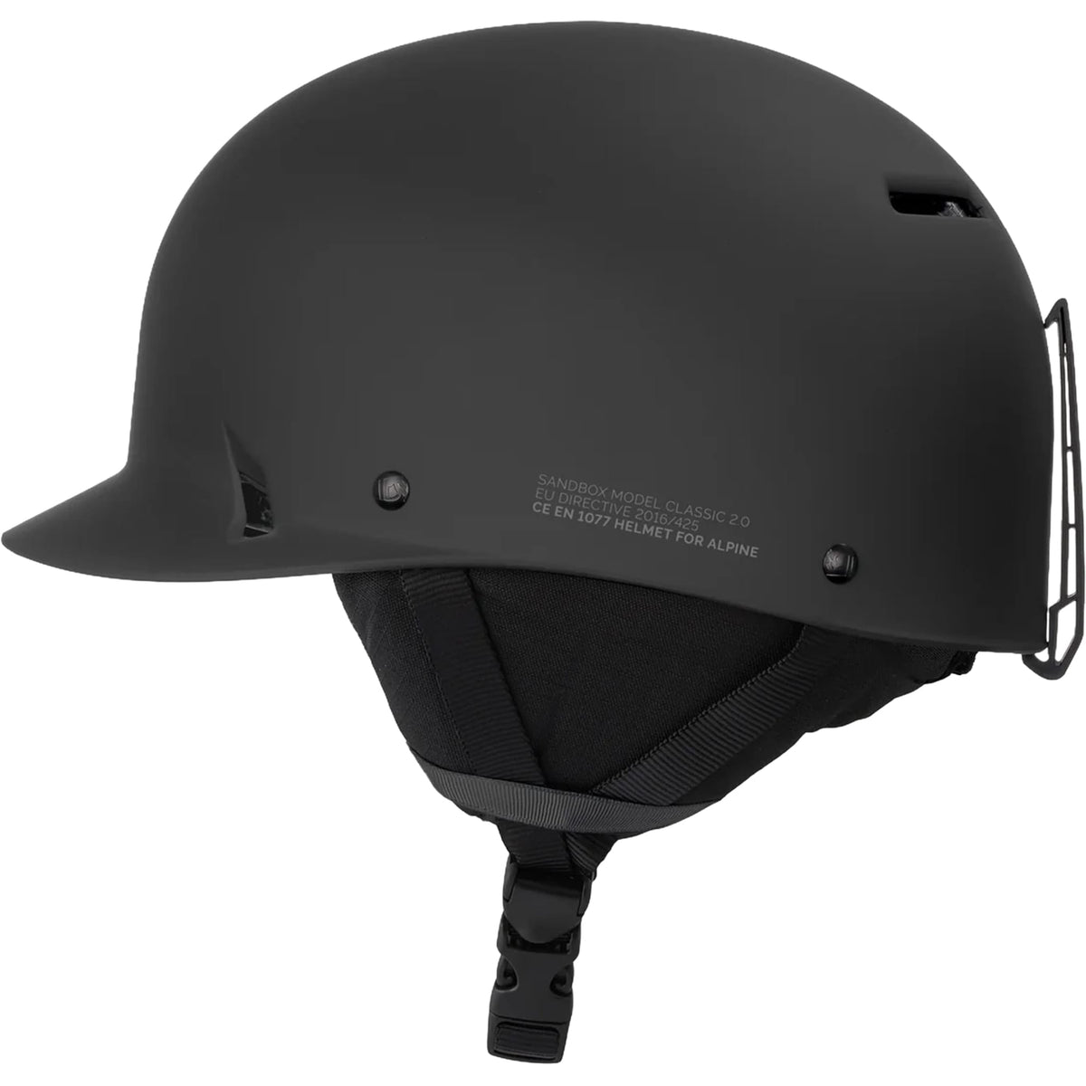 Sandbox Classic 2.0 Snow Helmet MIPS Black Snowboard Helmet