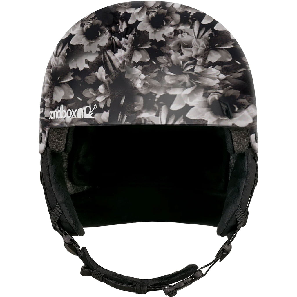 Sandbox Icon Snow Helmet Black Floral 2024 Snowboard Helmet