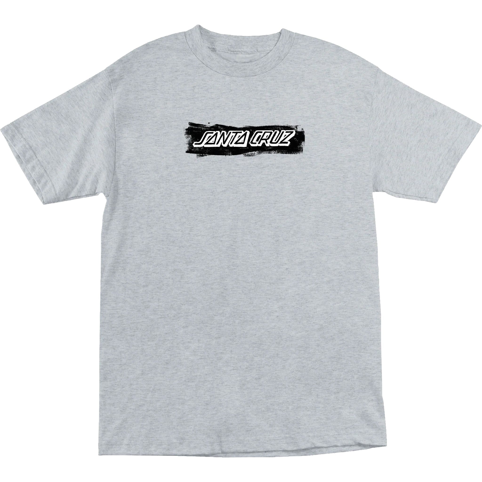 Santa Cruz Cut Strip Front T-Shirt Sport Grey T Shirt