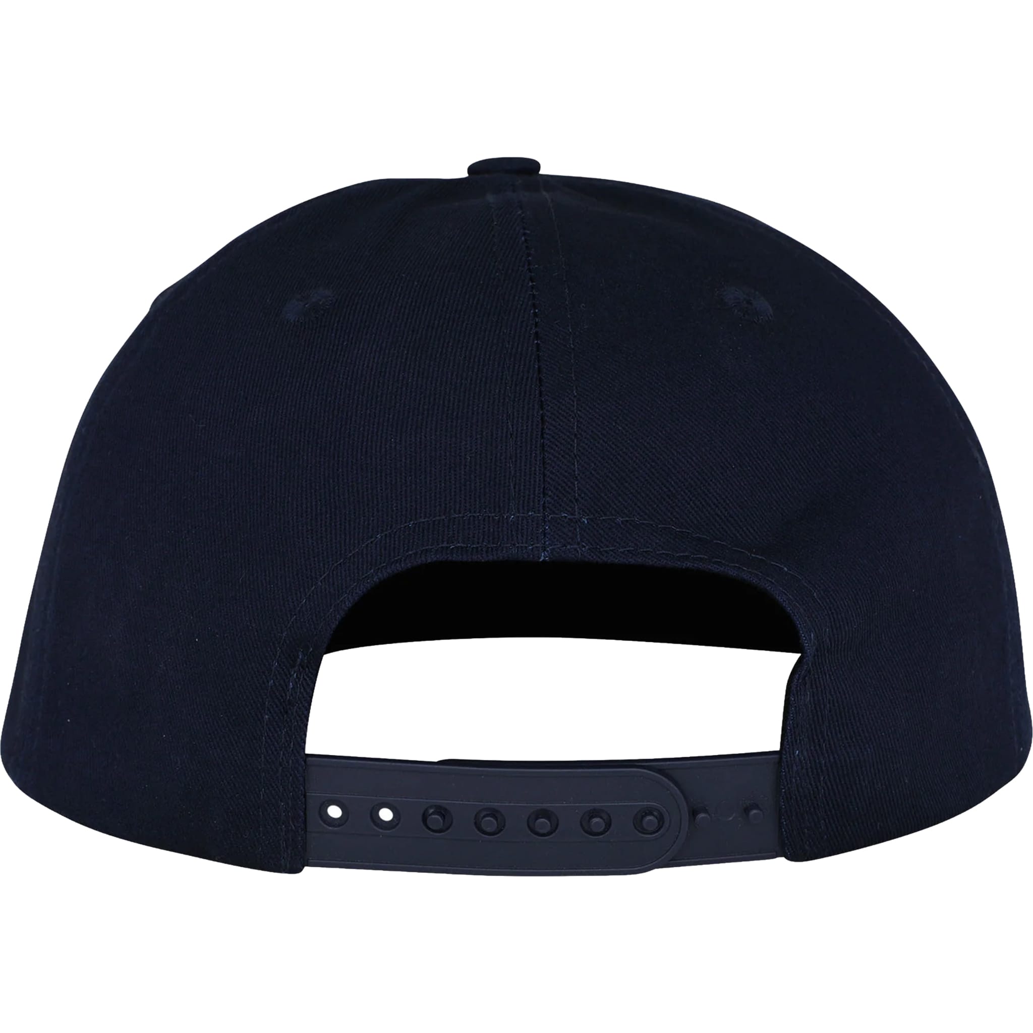 Santa Cruz Forging Dot Snapback Hat Navy Hats