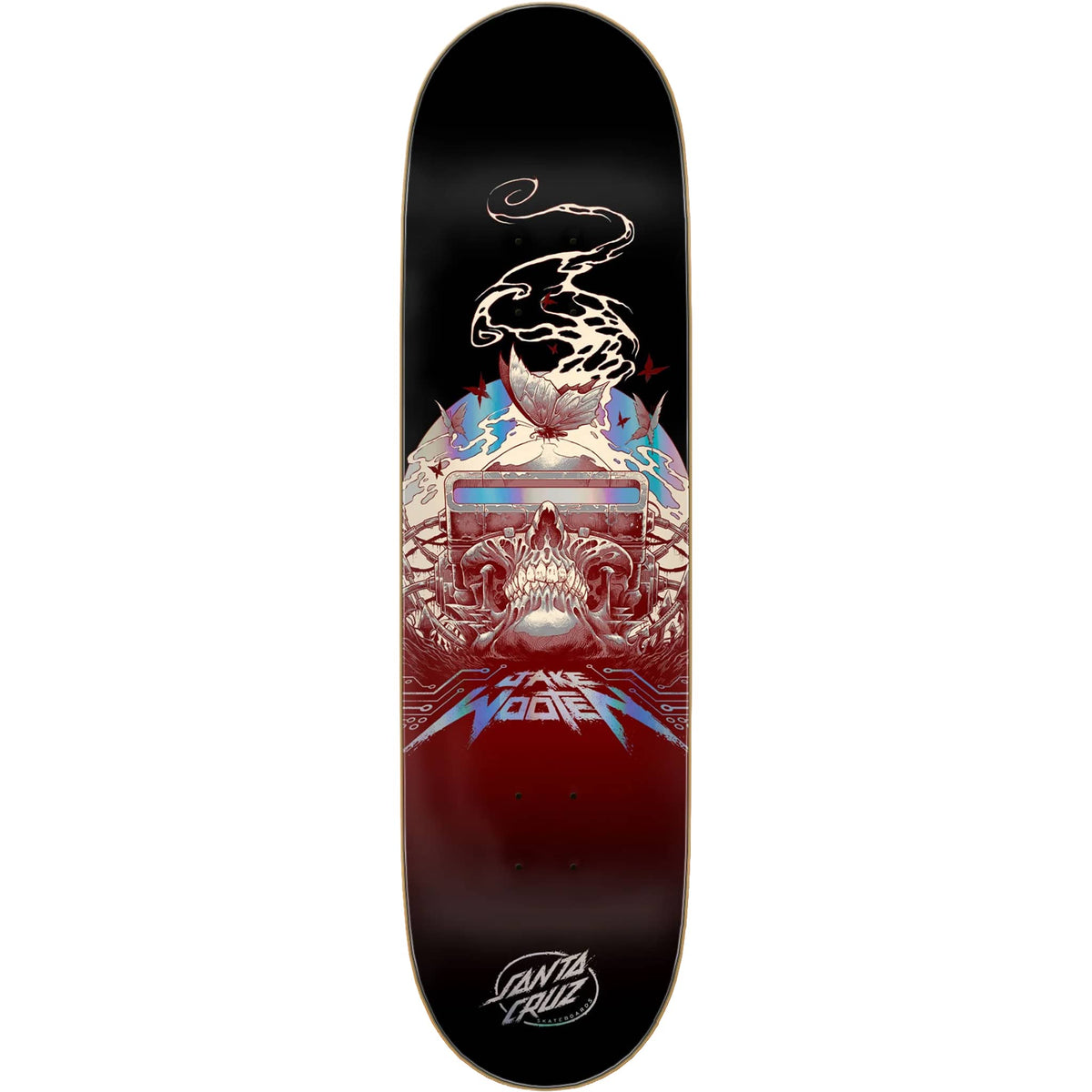 Santa Cruz Jake Wooten Cyber VX Skateboard Deck 8.5" Skateboard
