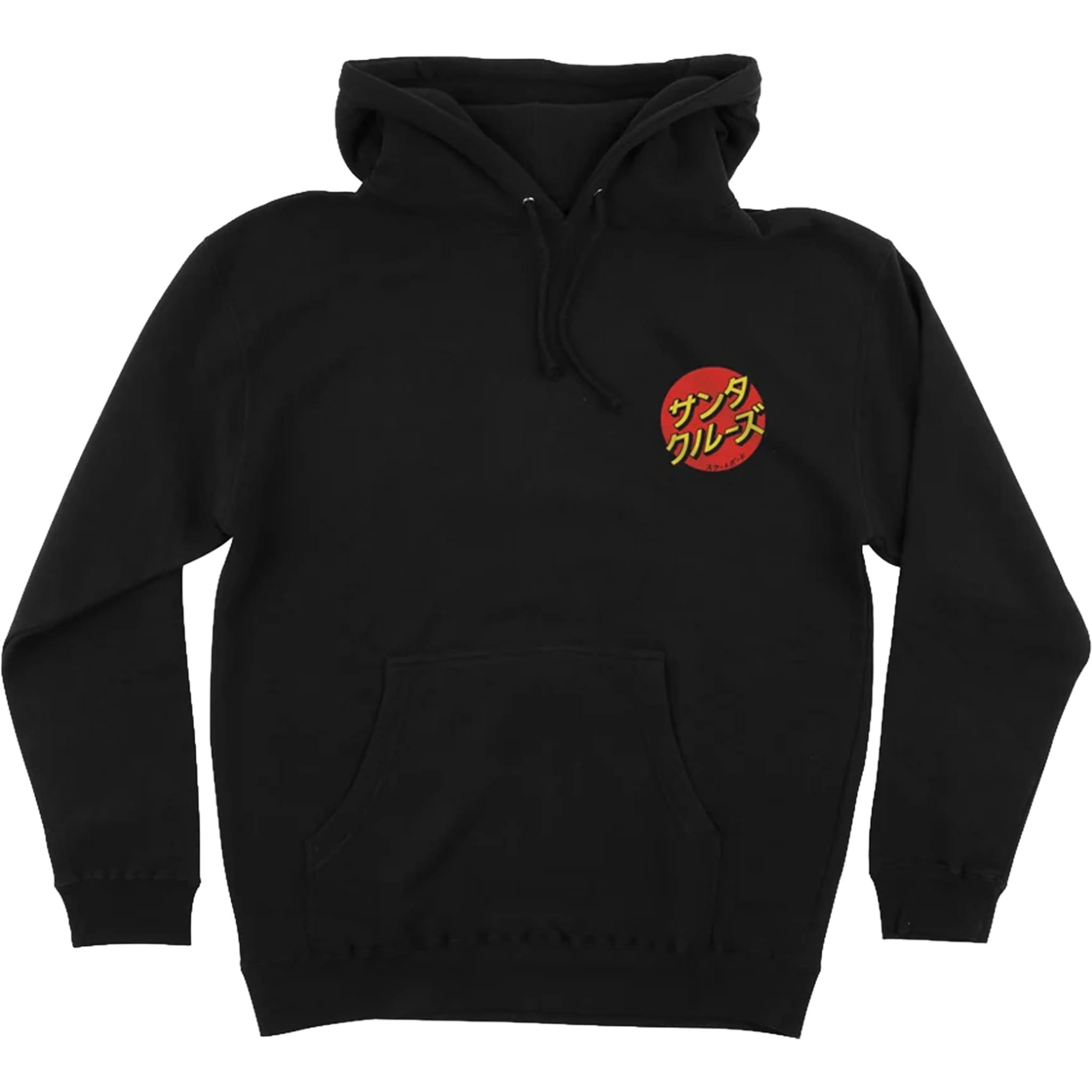 Santa Cruz Katakana Dot Hoodie Black Sweatshirts