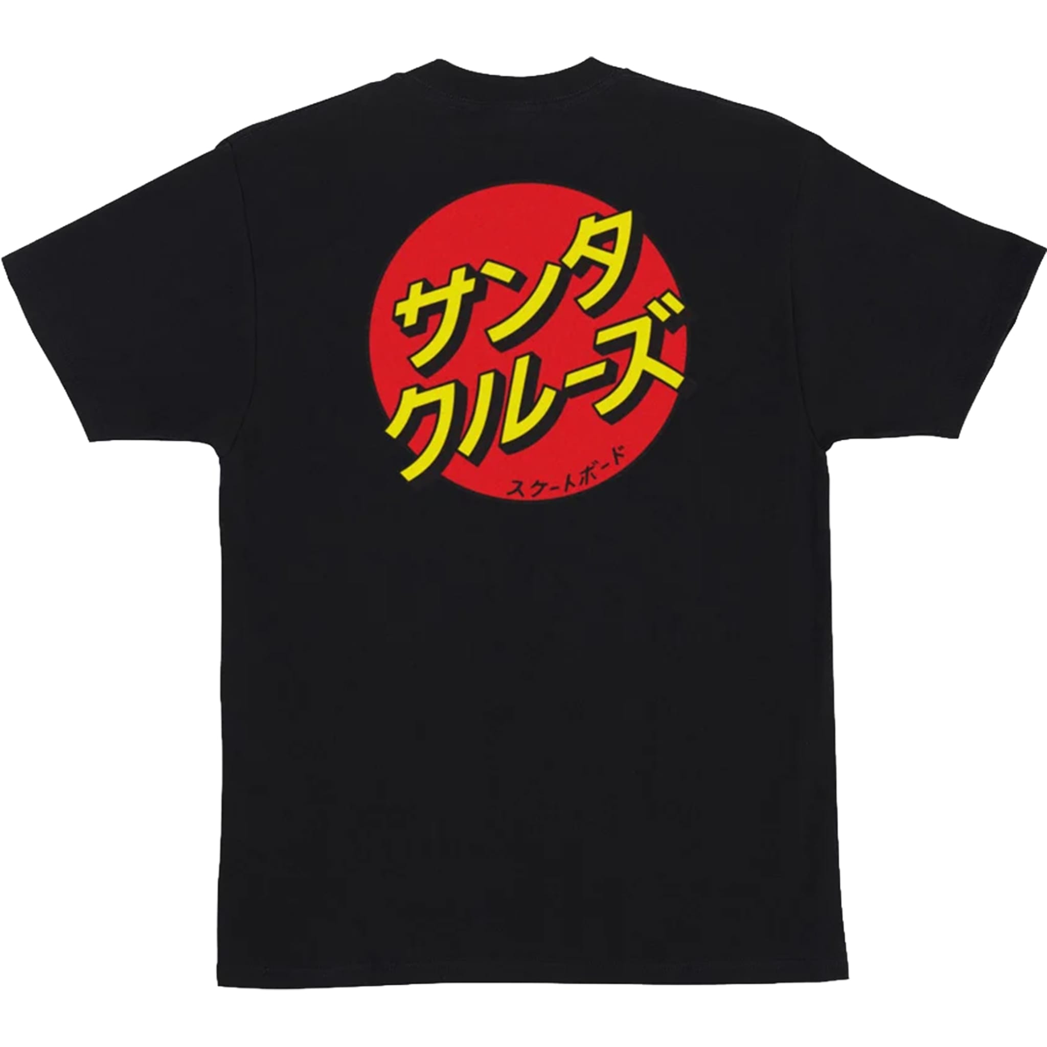 Santa Cruz Katakana Dot T-Shirt Black T Shirt