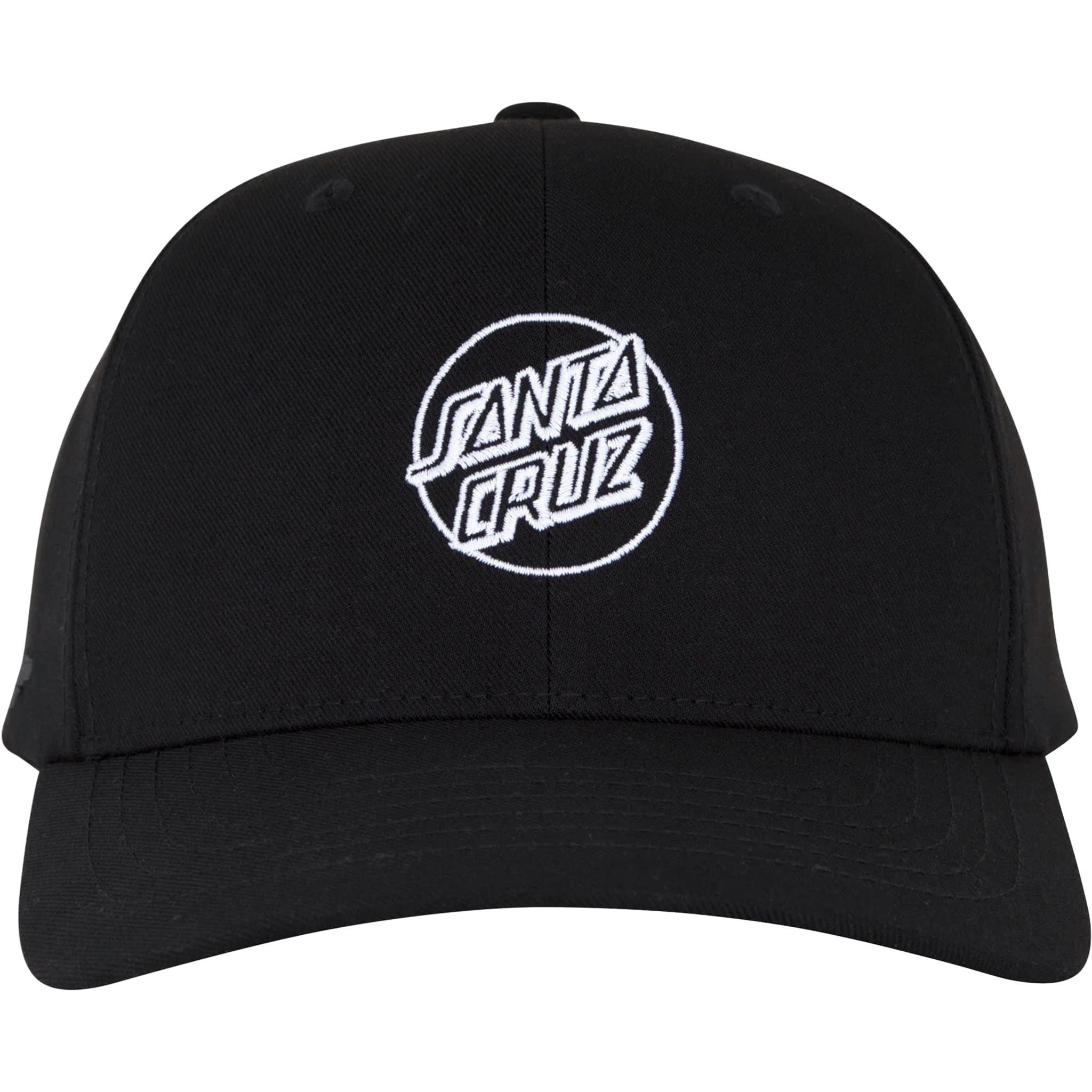 Santa Cruz Opus Dot Snapback Hat Black Hats