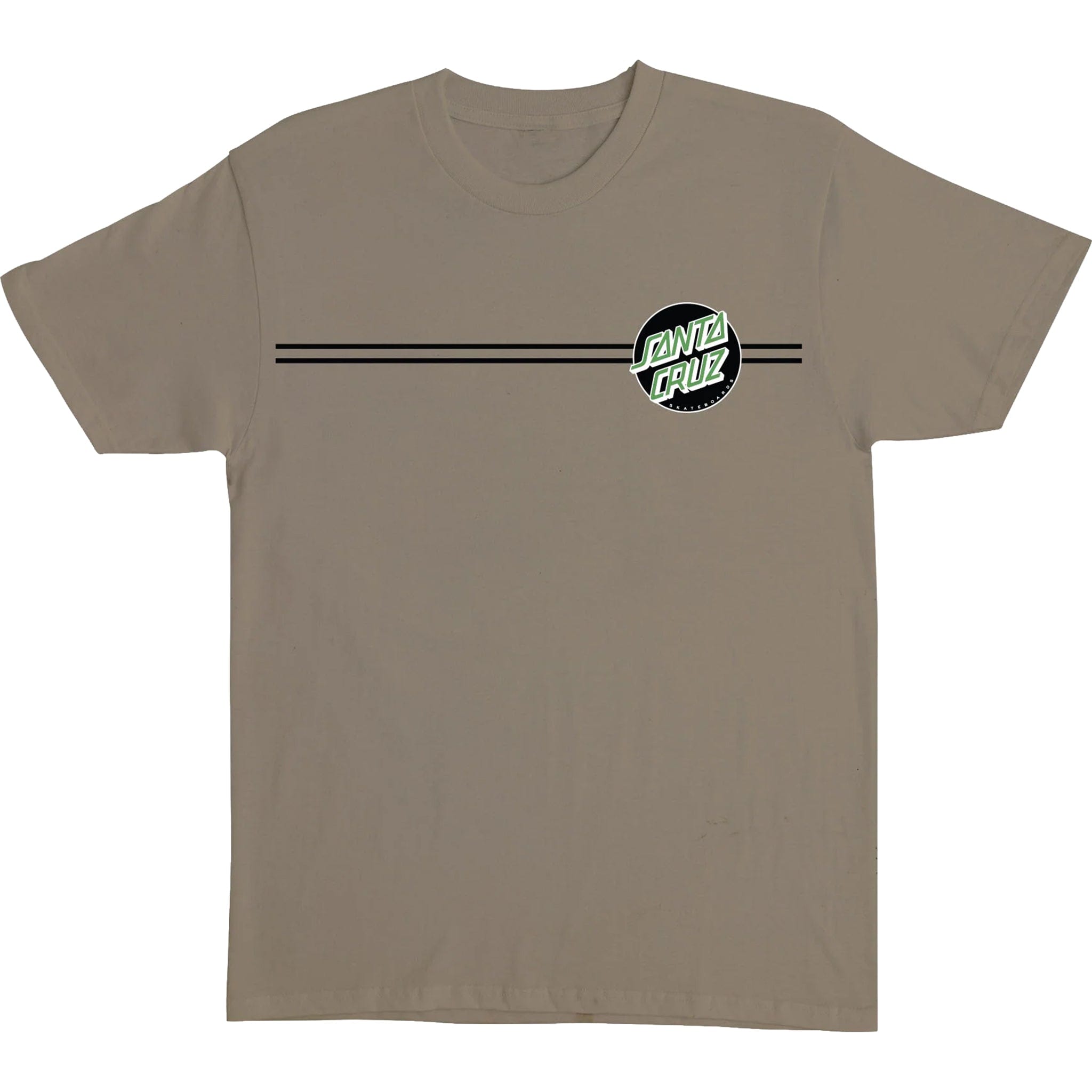 Santa Cruz Other Dot T-Shirt Prairie Dust Black Green T Shirt