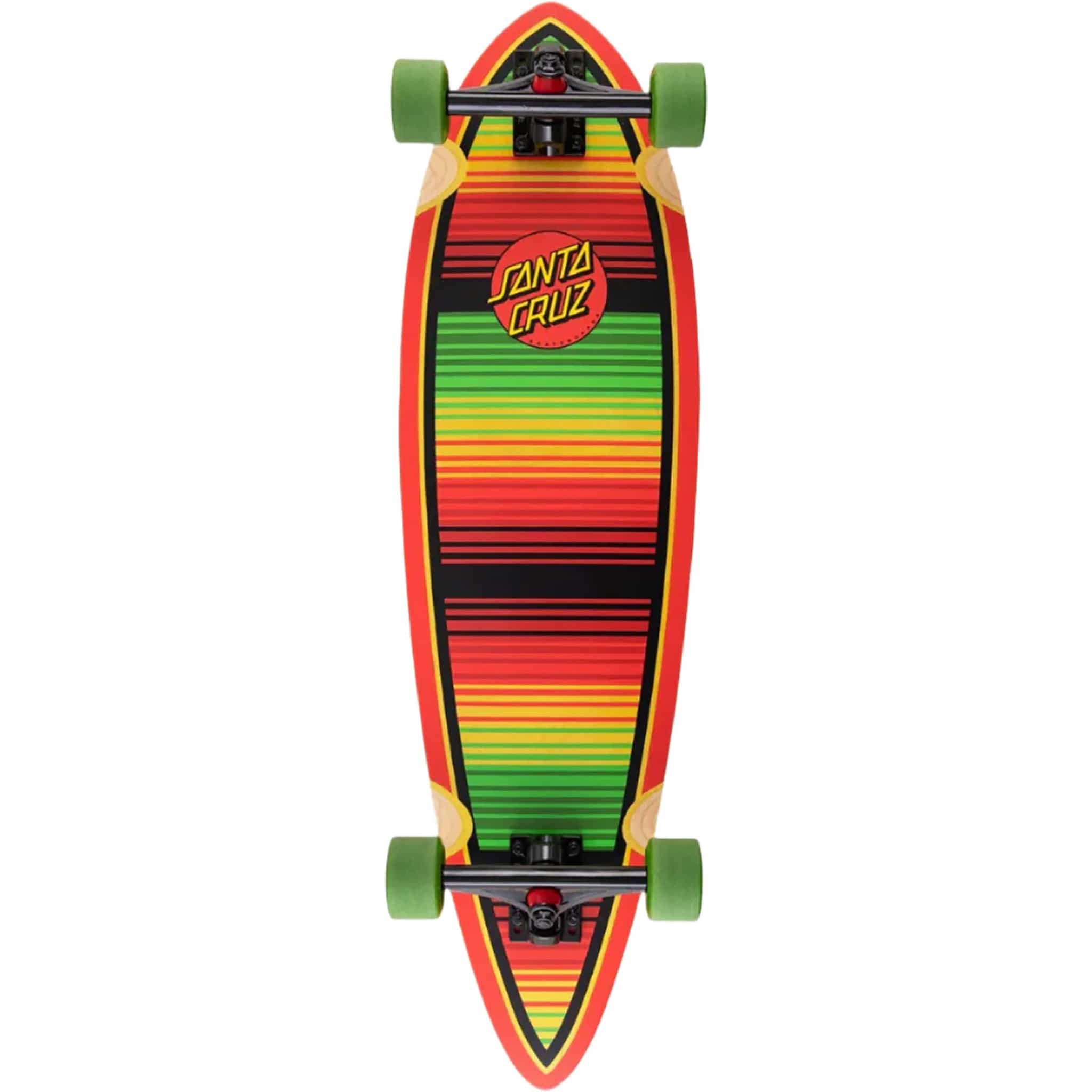 Santa Cruz Pintail Serape Dot 9.2" Cruiser Complete Longboard Complete