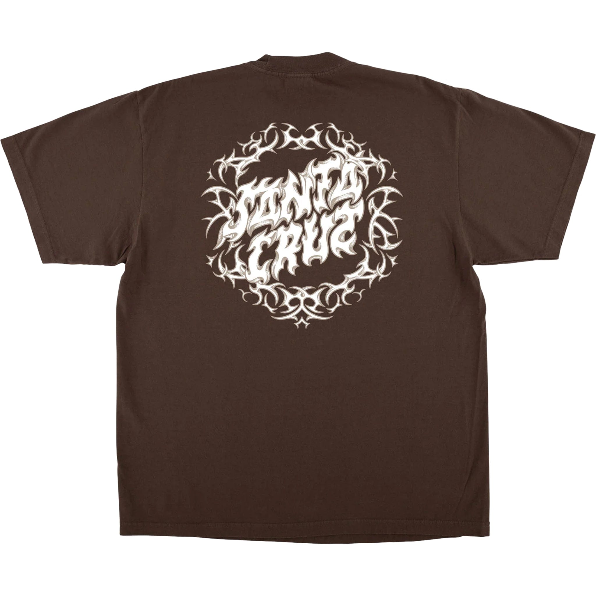 Santa Cruz Razor Dot Center T-Shirt Mocha T Shirt