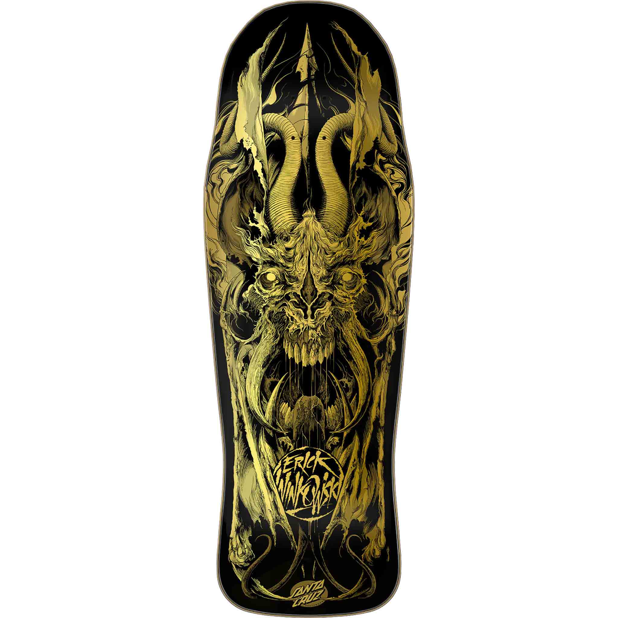 Santa Cruz Winkowski Primeval Gold 10.34 " Skateboard Deck Skateboard