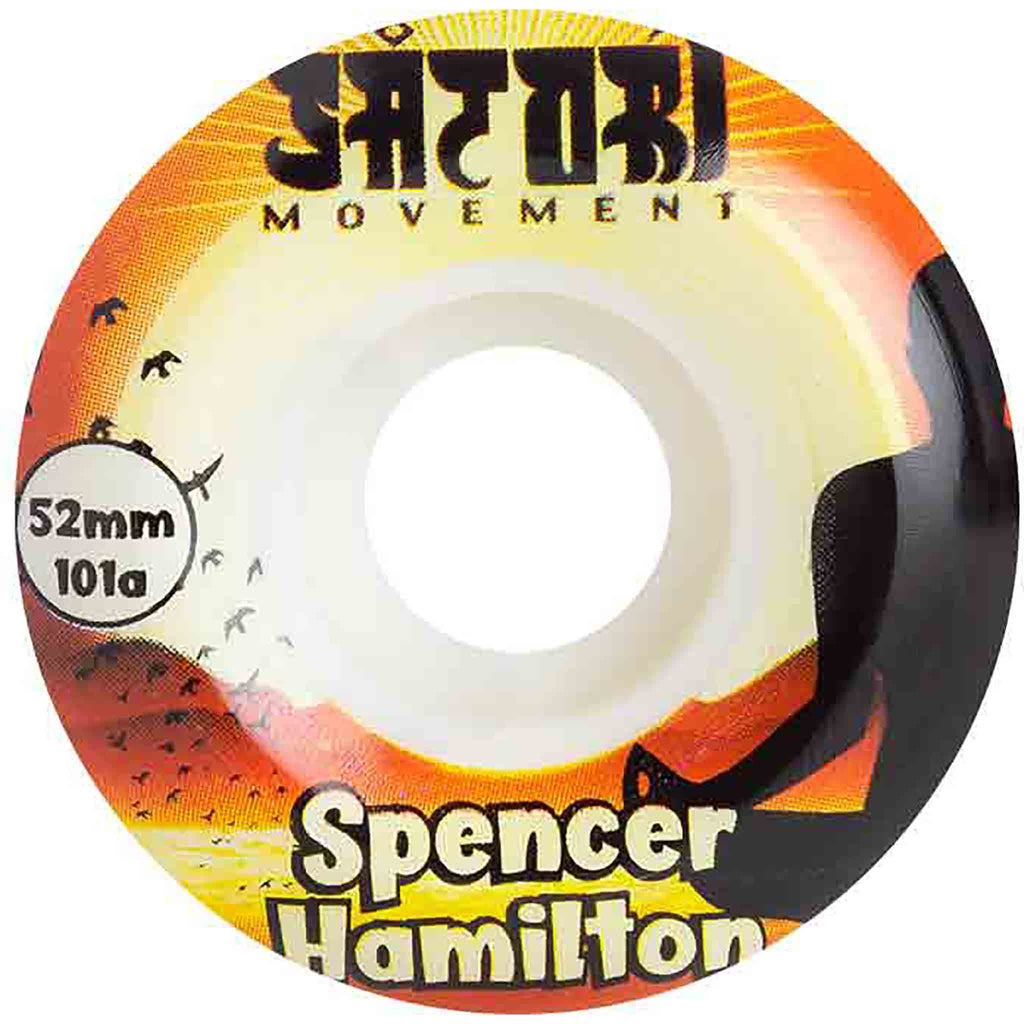 Satori Wheels Hamilton Meditate Conical 52mm 101a Skateboard Wheels