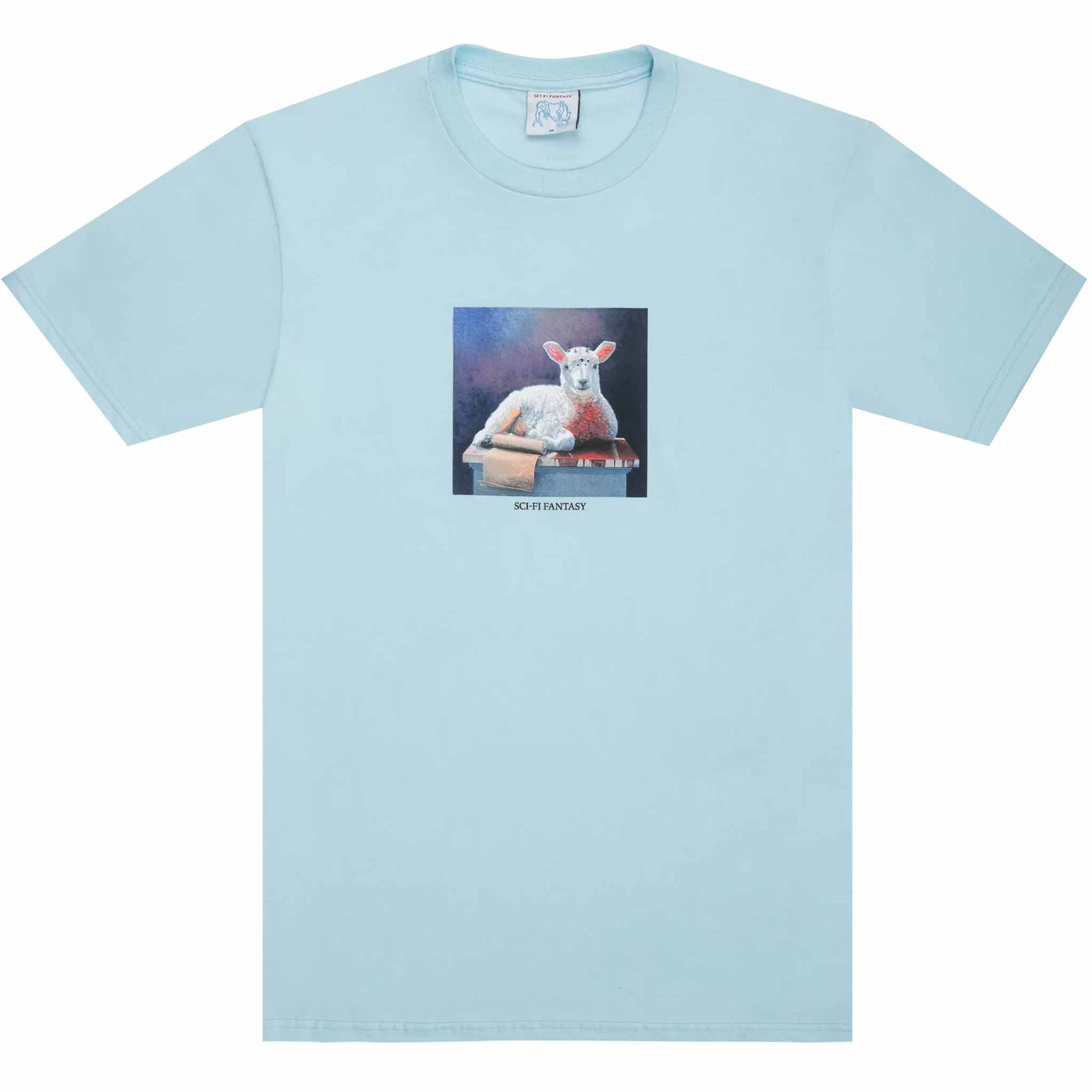 Sci-Fi Fantasy Lamb Tee Chambray T Shirt