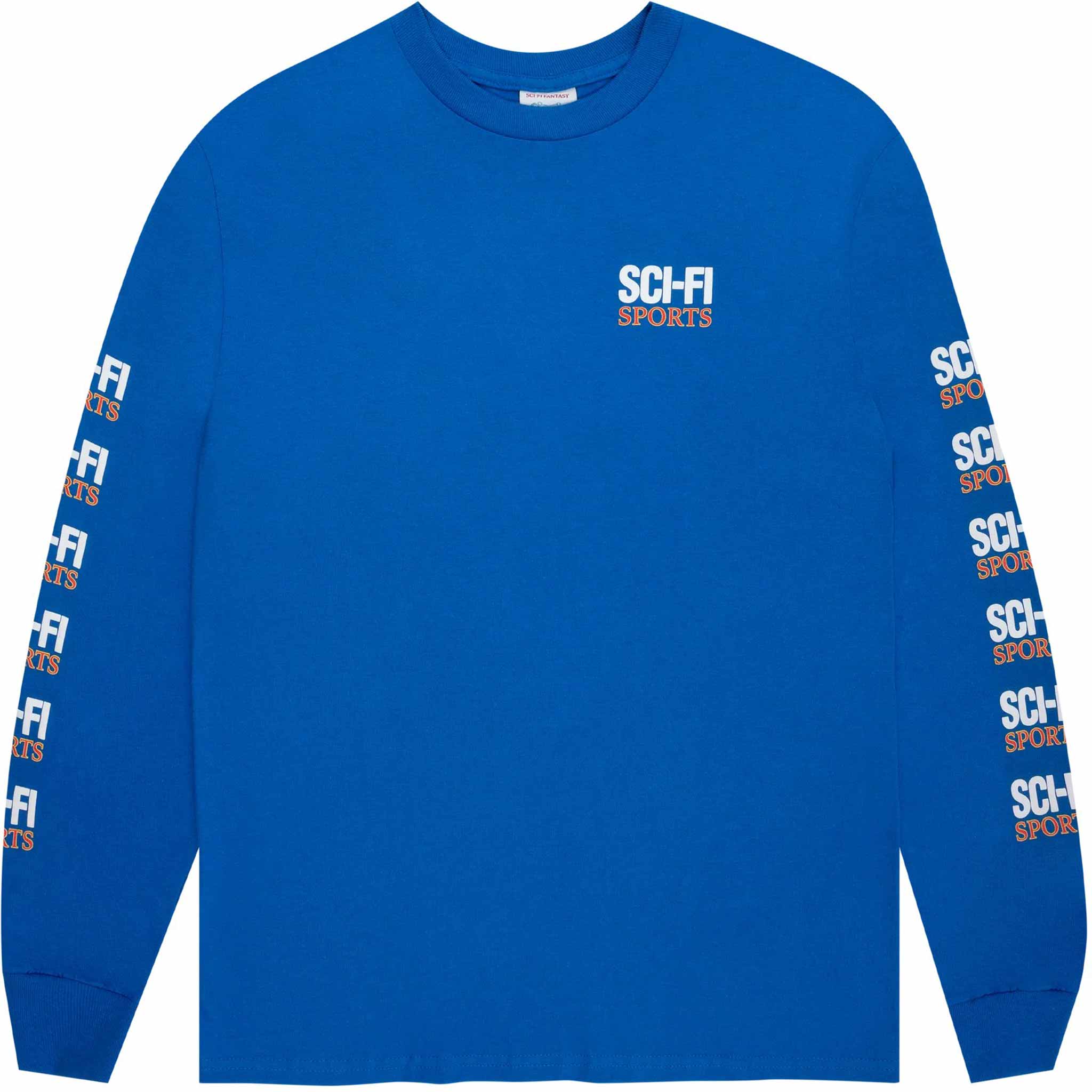 Sci-Fi Fantasy Sports Long Sleeve Tee Royal T Shirt