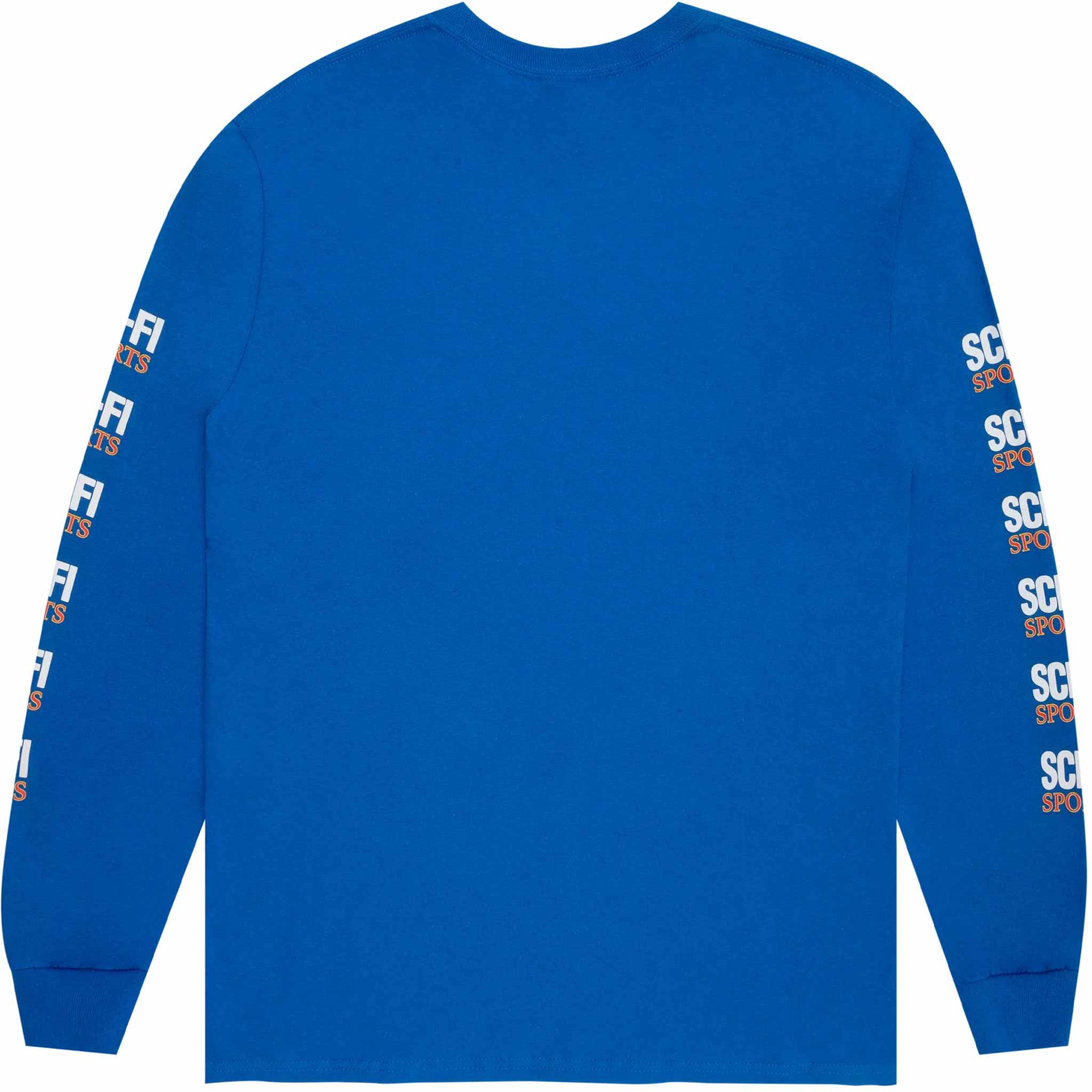 Sci-Fi Fantasy Sports Long Sleeve Tee Royal T Shirt
