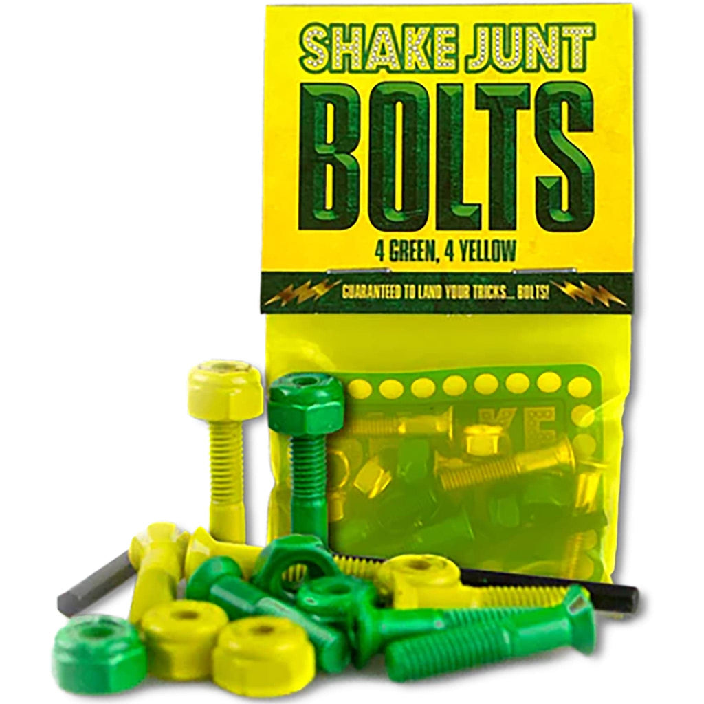 Shake Junt Bolts Green Yellow 7/8" Allen Accessories