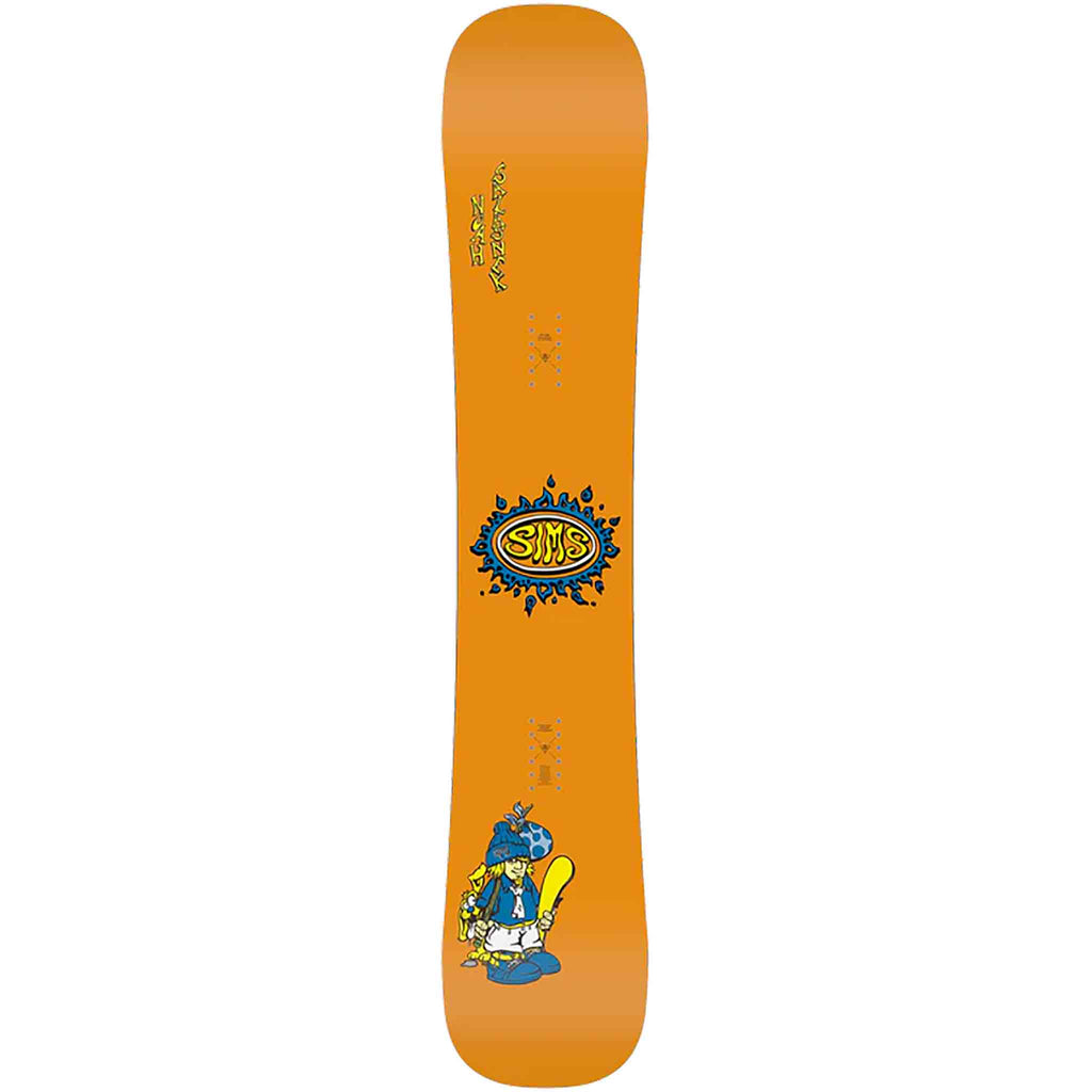 Sims Noah Nub 93' Noah Salasnek Limited Snowboard Orange Snowboard