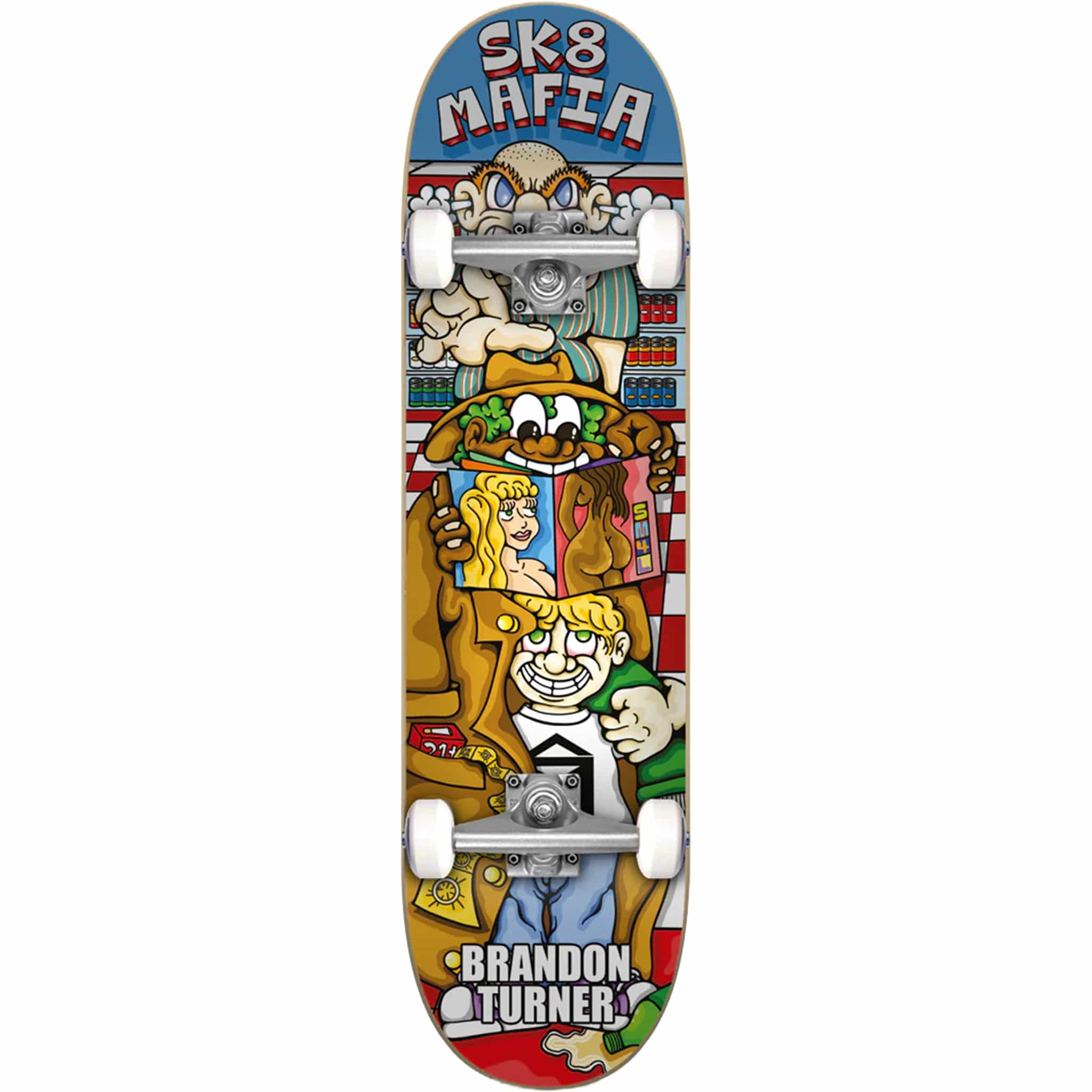 SK8MAFIA Yochill Turner Skateboard Complete 7.87" Skateboard Complete