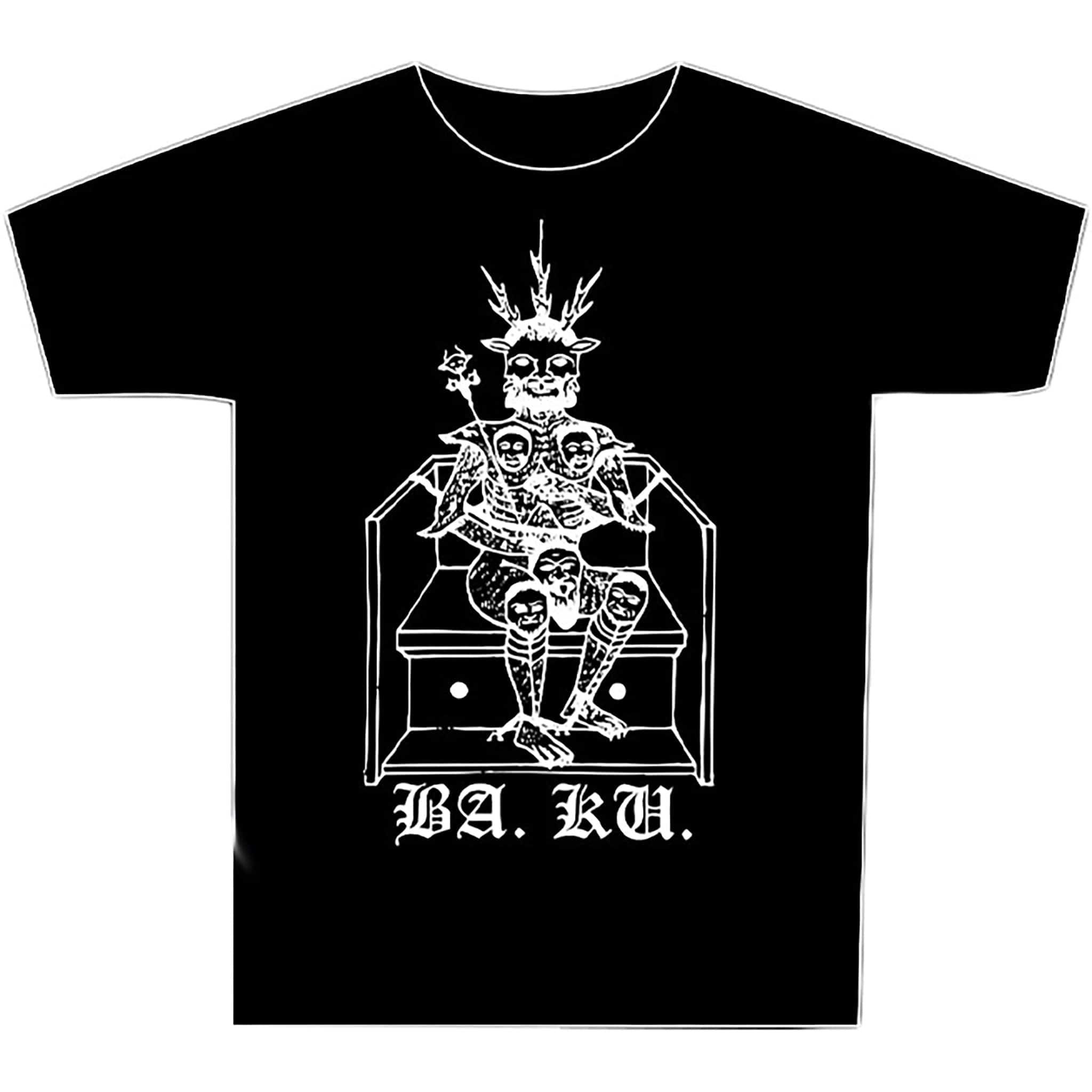 Skull Skates BA. KU. Throne Tee Black T Shirt