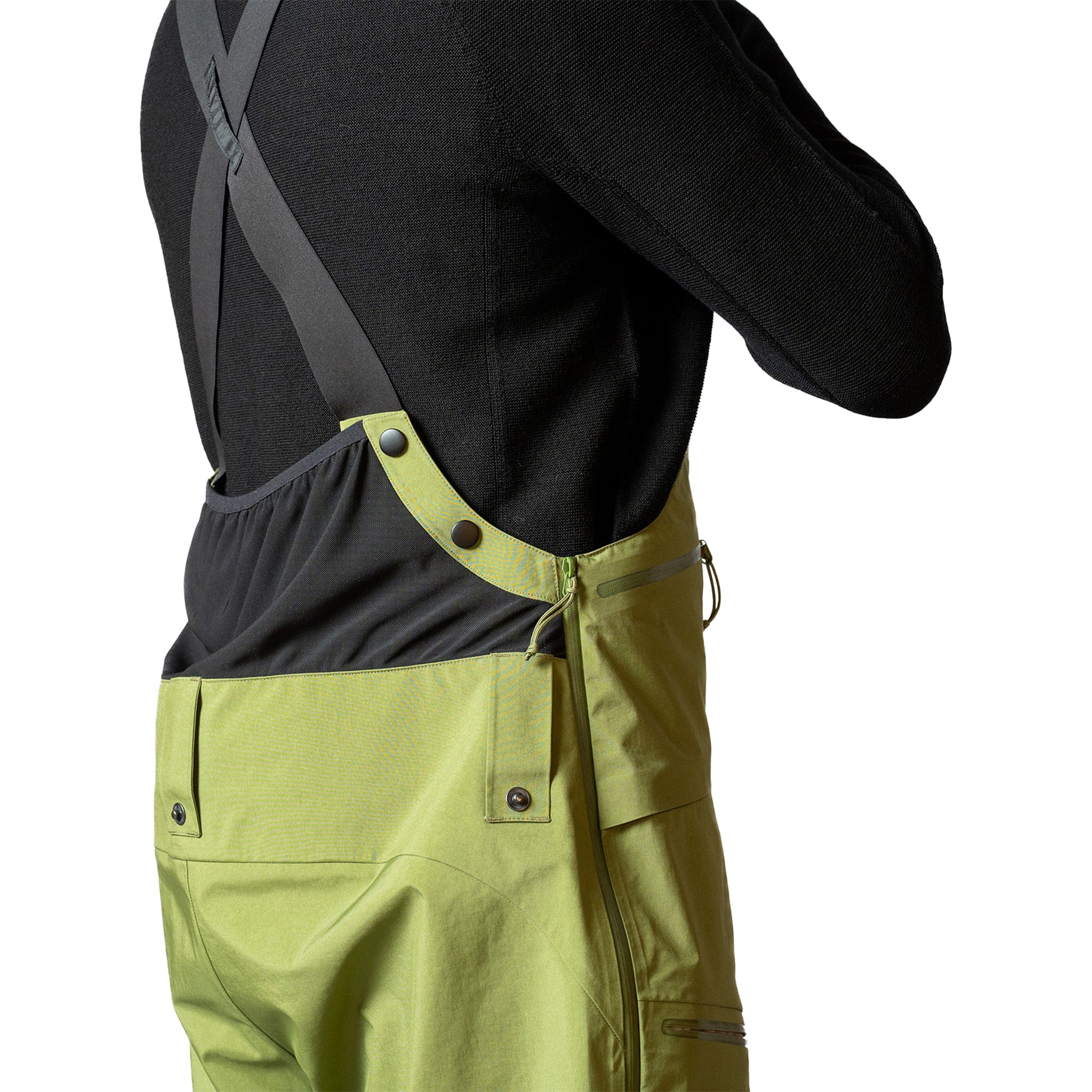 Skyline Faze 3L Bib Pant Cat Black Mens Snowboard Pants