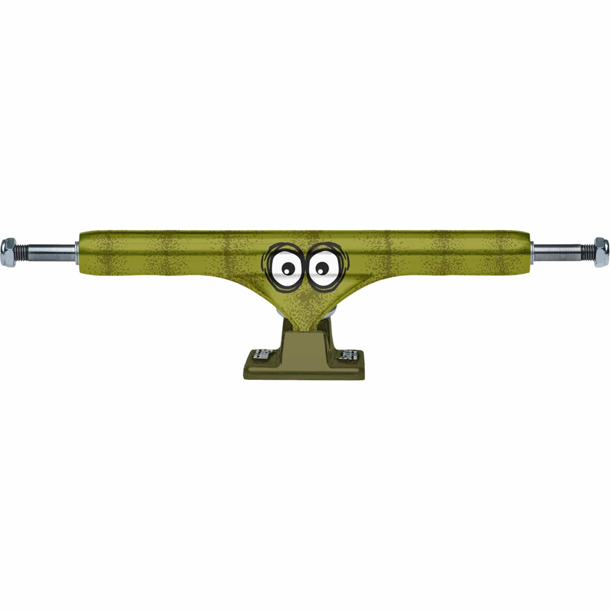Slappy ST1 Hollow Pickle Green Skateboard Trucks 9.5" Skateboard Trucks