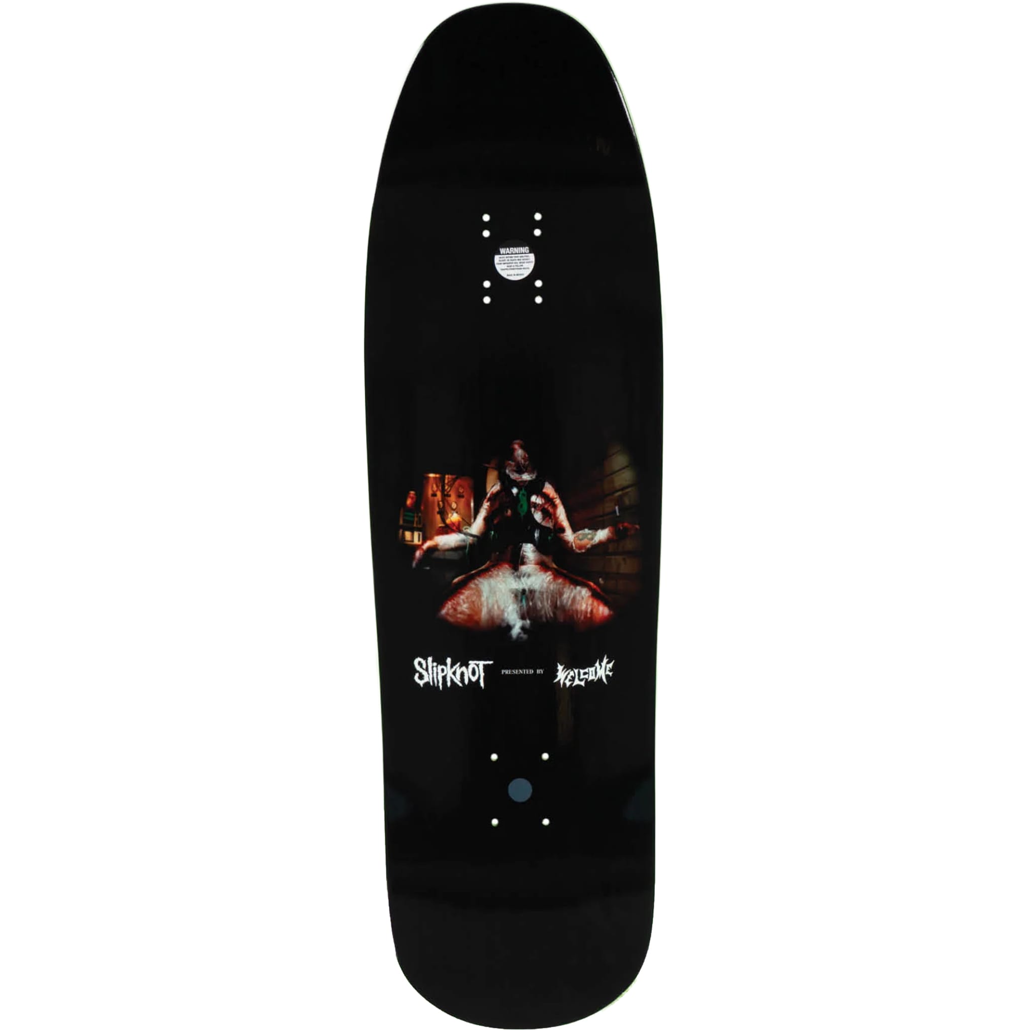Slipknot X Welcome Self Titled on Gaia Skateboard Deck 9.6" Skateboard