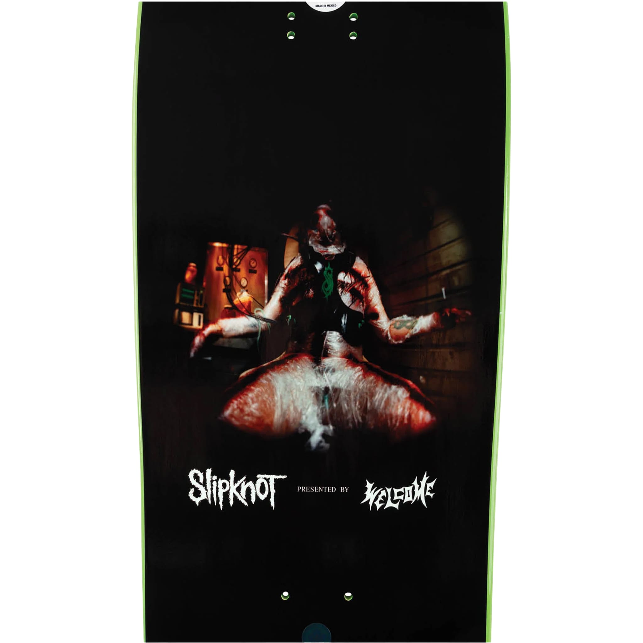 Slipknot X Welcome Self Titled on Gaia Skateboard Deck 9.6" Skateboard