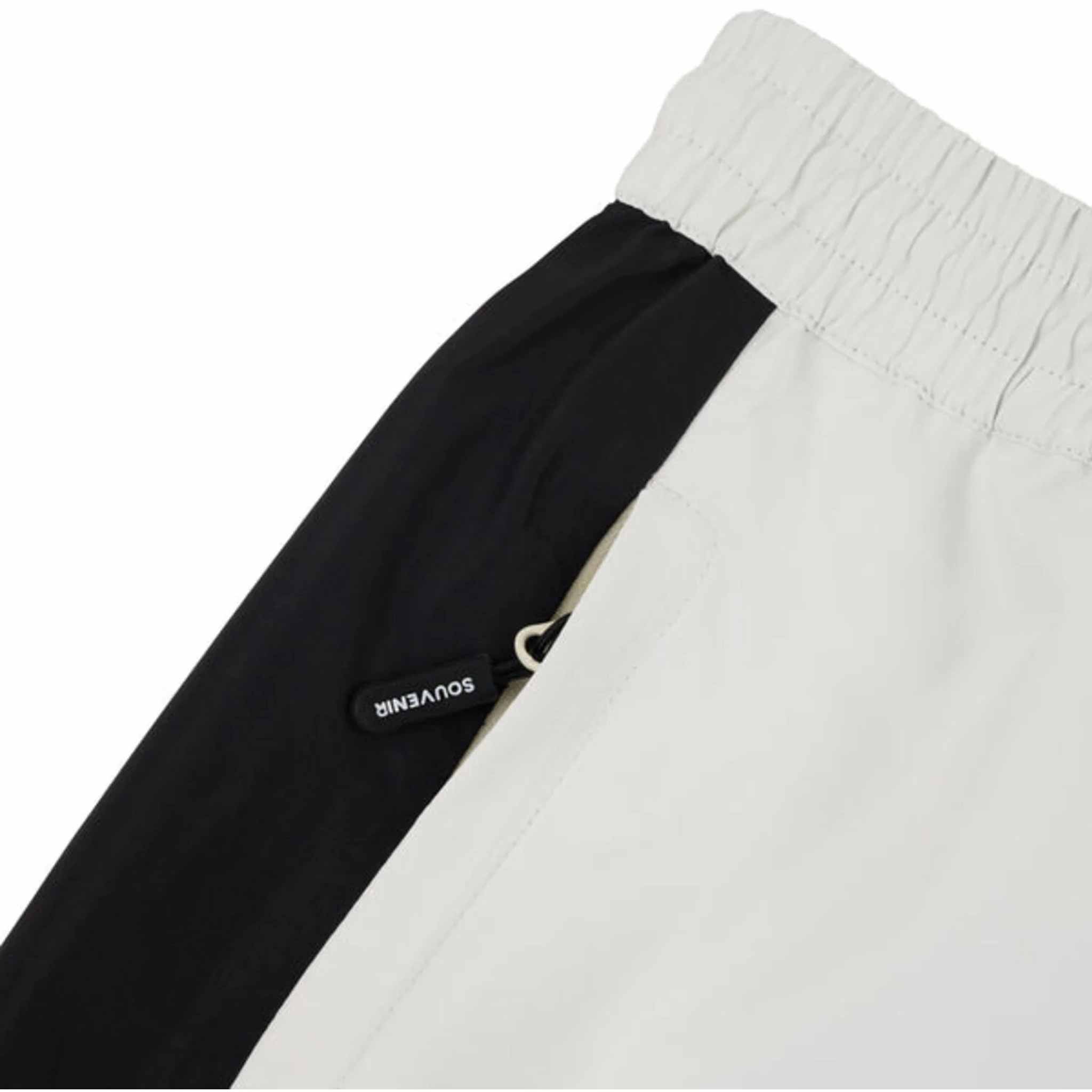 Souvenir 2.5 Ply Recession Pant Marshmallow Black Mens Snowboard Pants