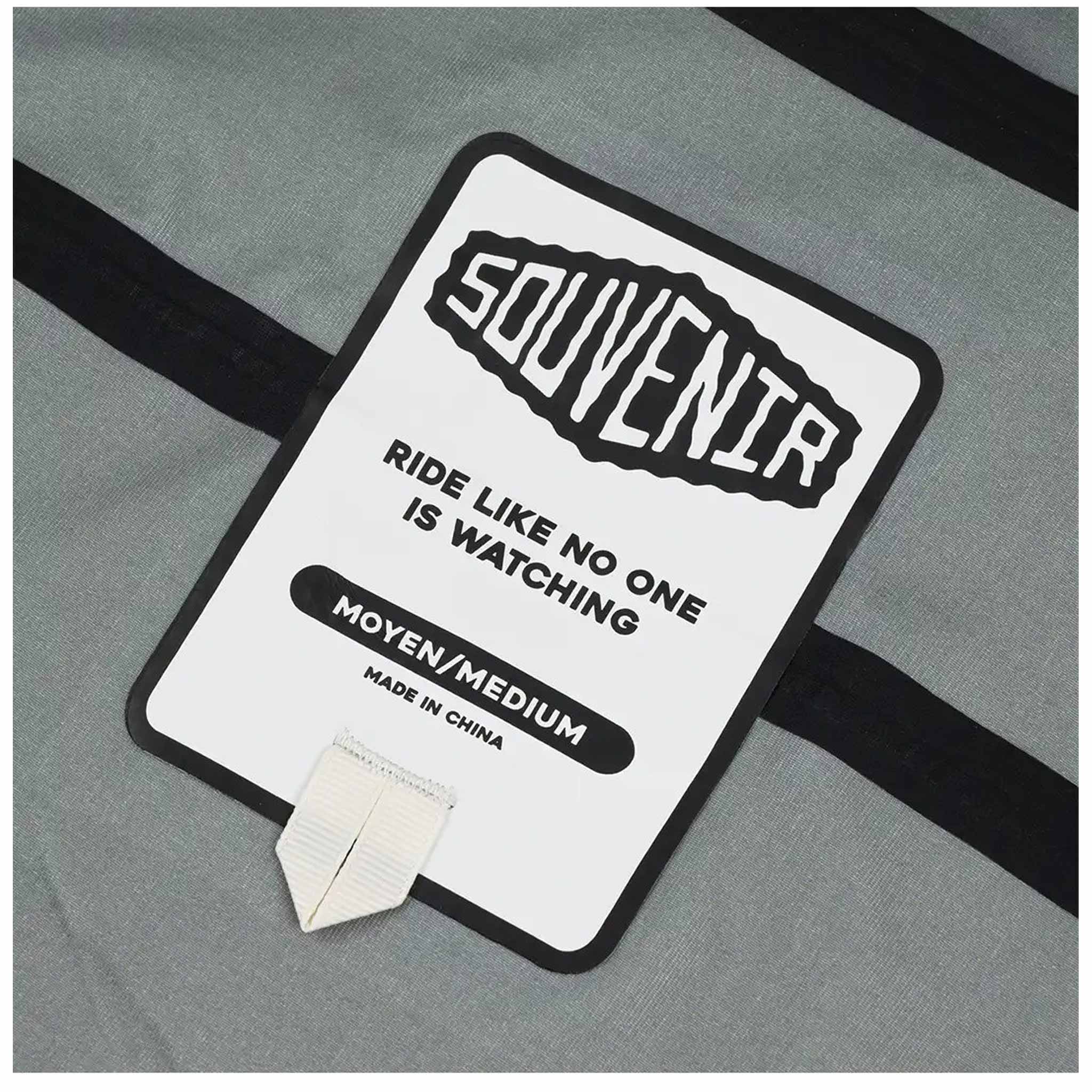 Souvenir 3ply Ripstop Shell Marshmallow Mens Snowboard Coat