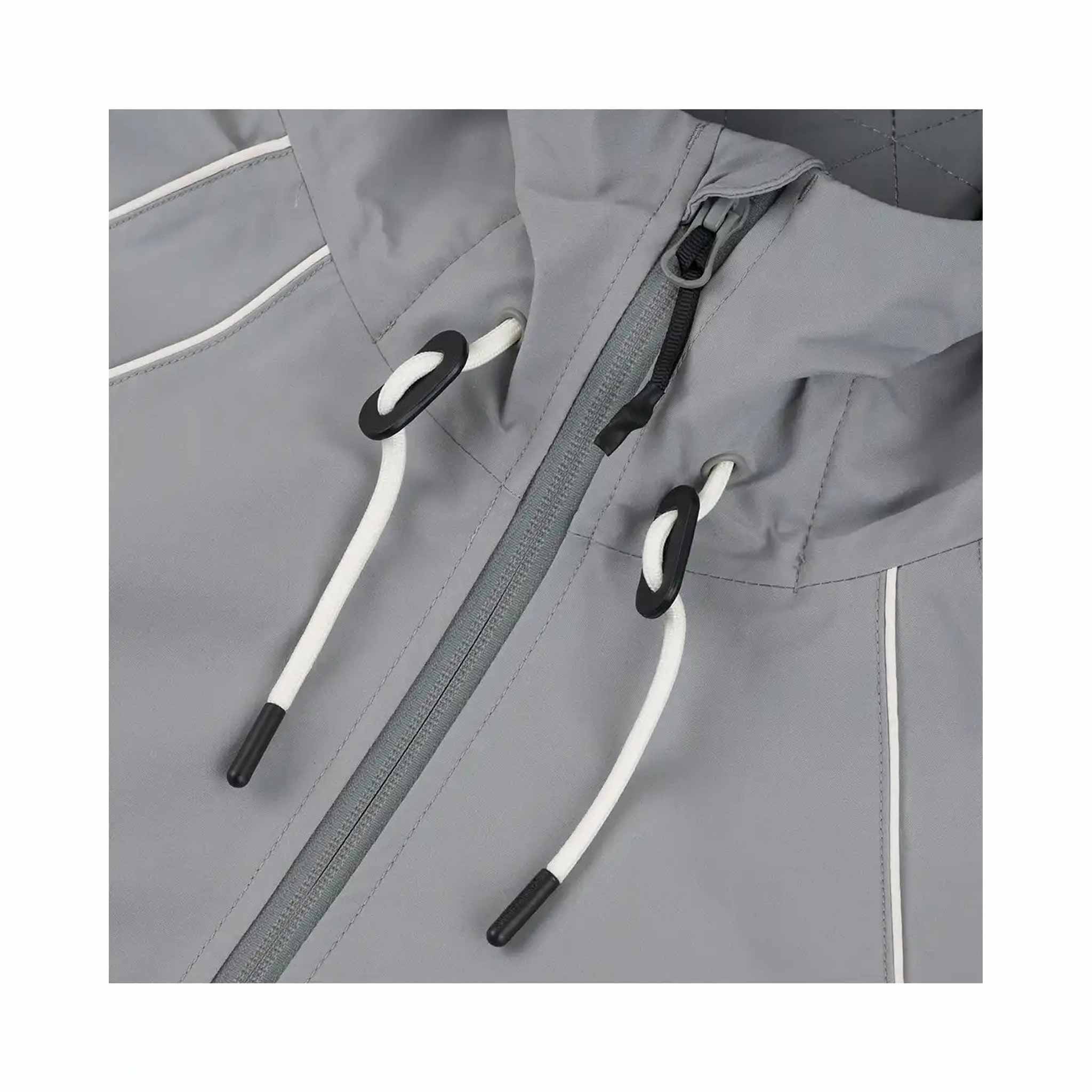 Souvenir Insulated Track Jacket Cool Grey 2025 Mens Snowboard Coat