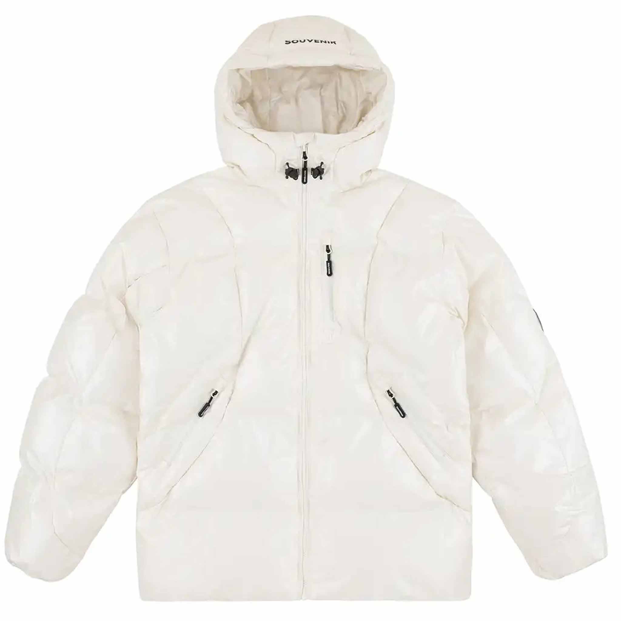 Souvenir Mountain Puffy Marshmallow Mens Snowboard Coat