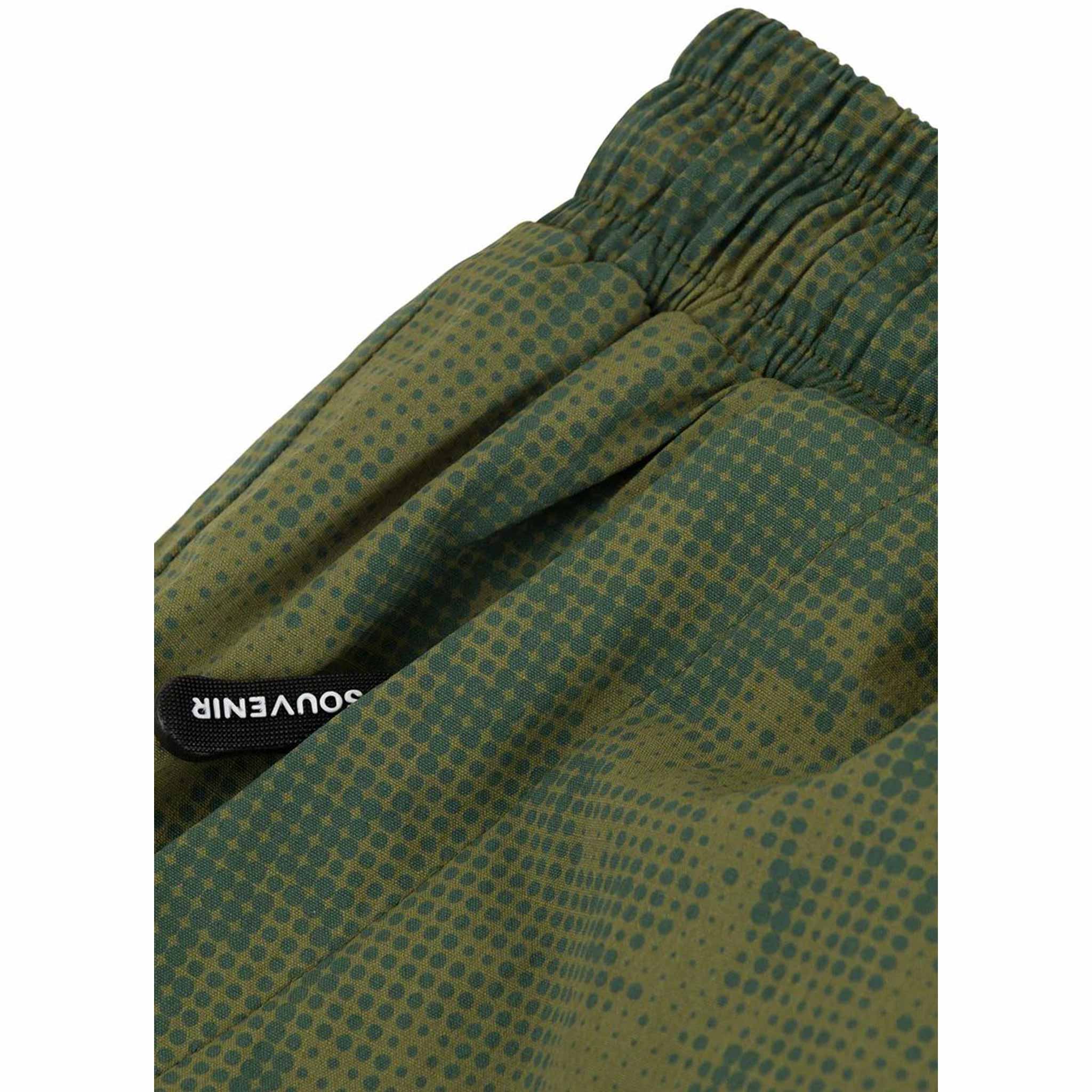Souvenir Parachute Pant Army Blotch Print 2025 Mens Snowboard Pants