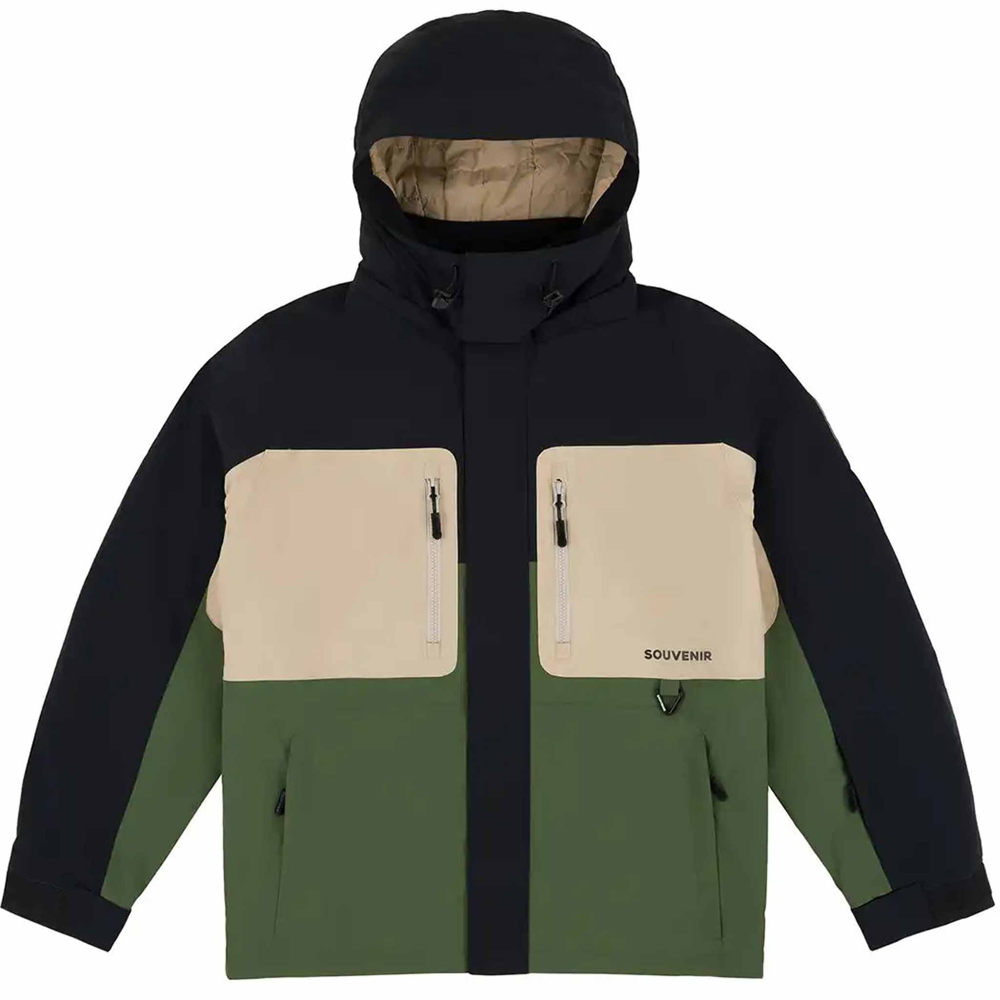 Souvenir S2000 Insulated Jacket Army 2025 Mens Snowboard Coat