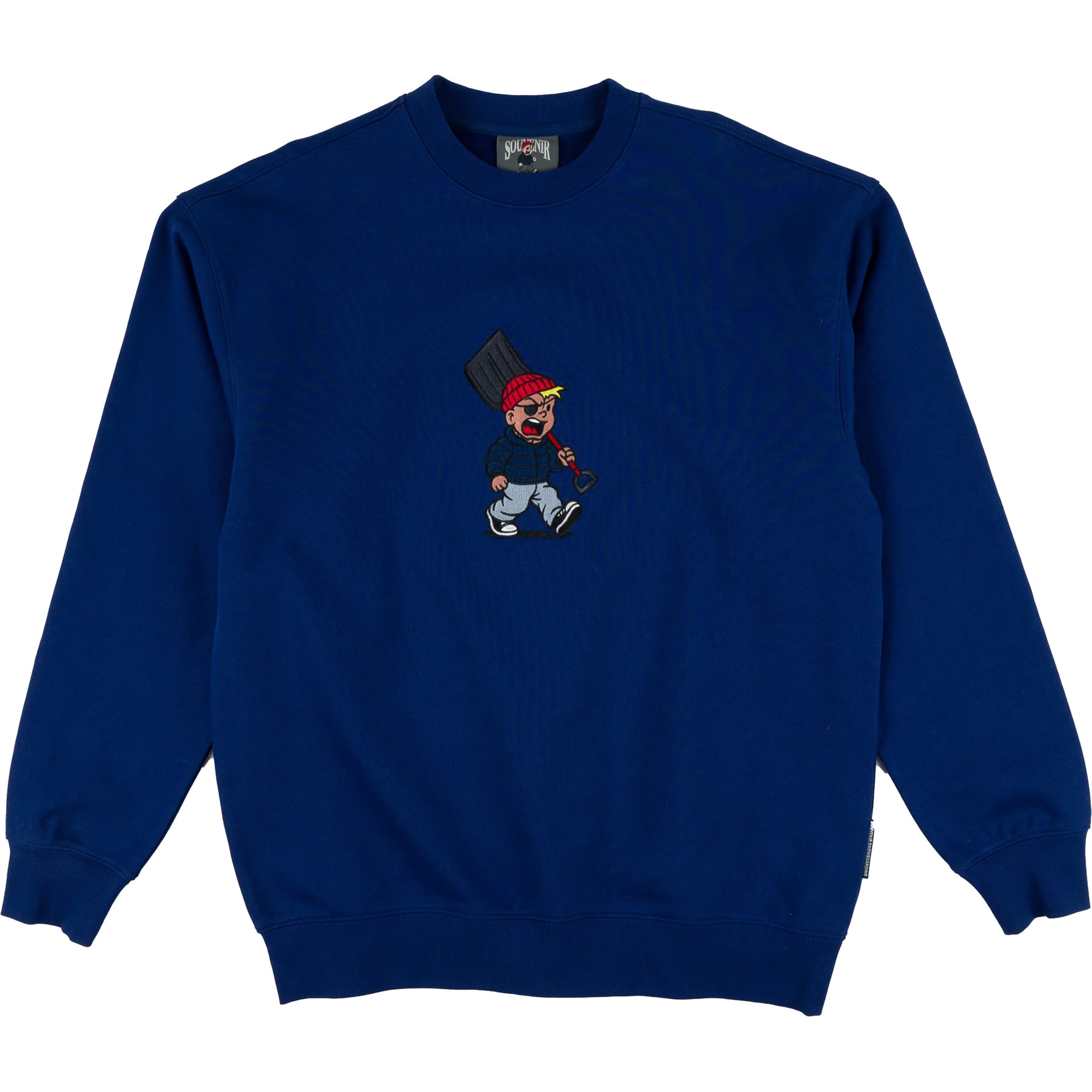 Souvenir Snowboard Joe Crew Petrol Blue Sweatshirts