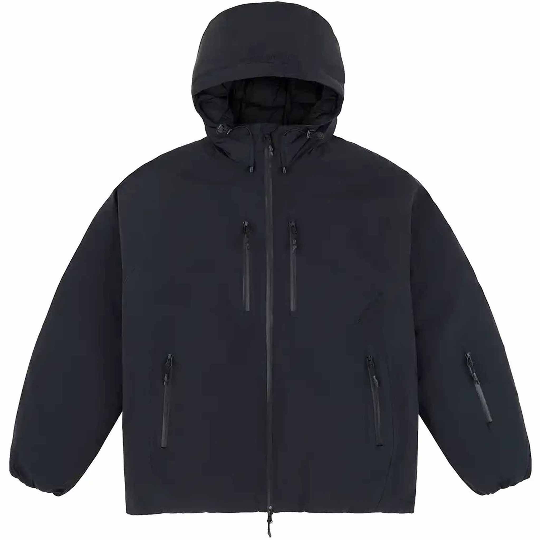 Souvenir Snowboard Parka Black Mens Snowboard Coat