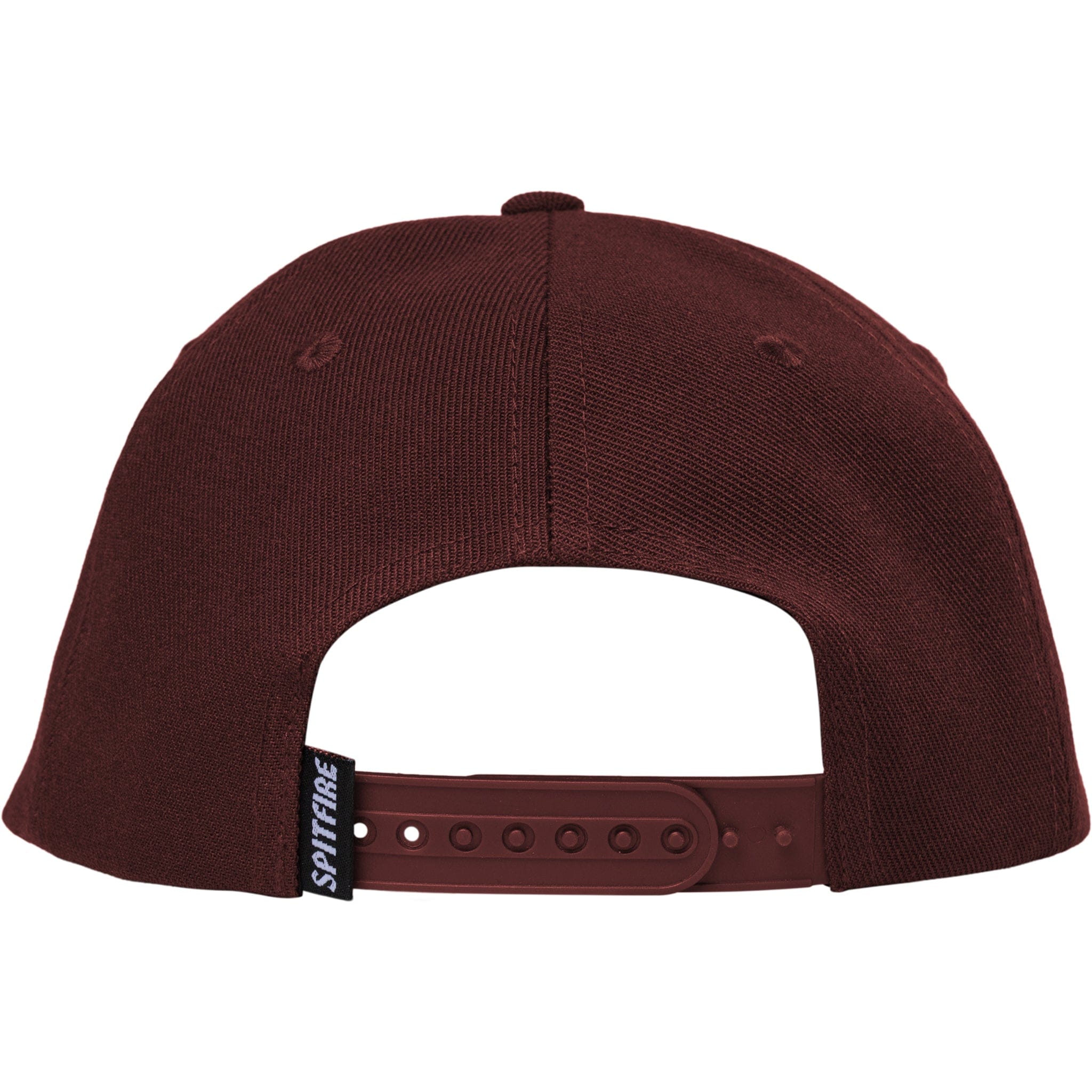 Spitfire Bighead Fill Snapback Hat Dark Red Hats