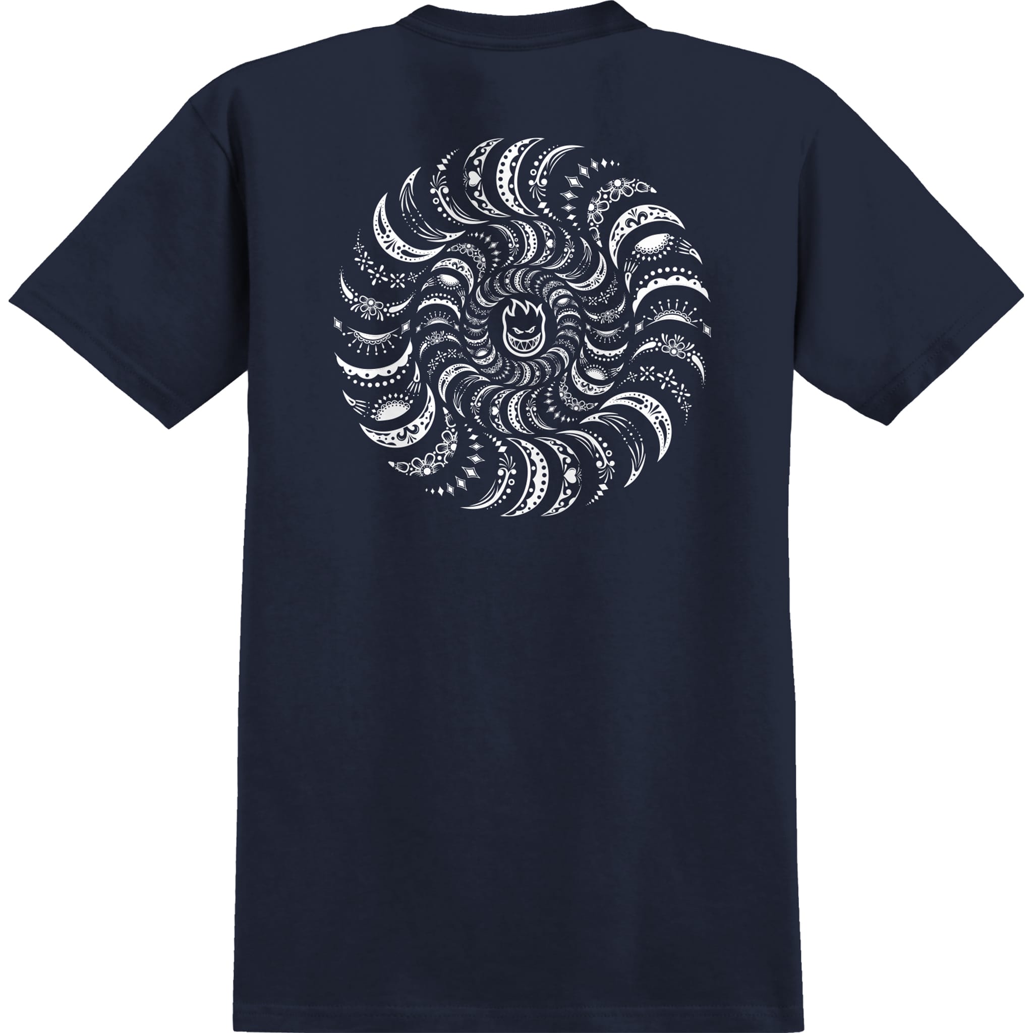 Spitfire Classic Swirl Paisley T-Shirt True Navy T Shirt