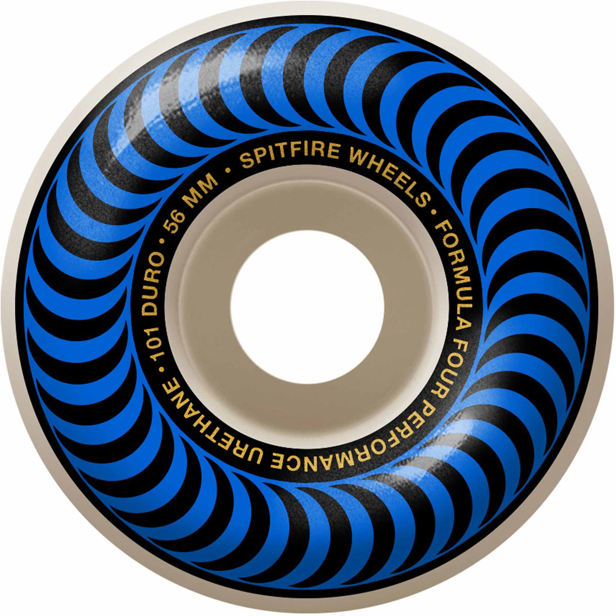 Spitfire Formula Four Classic 101d 56mm Skateboard Wheels Skateboard Wheels