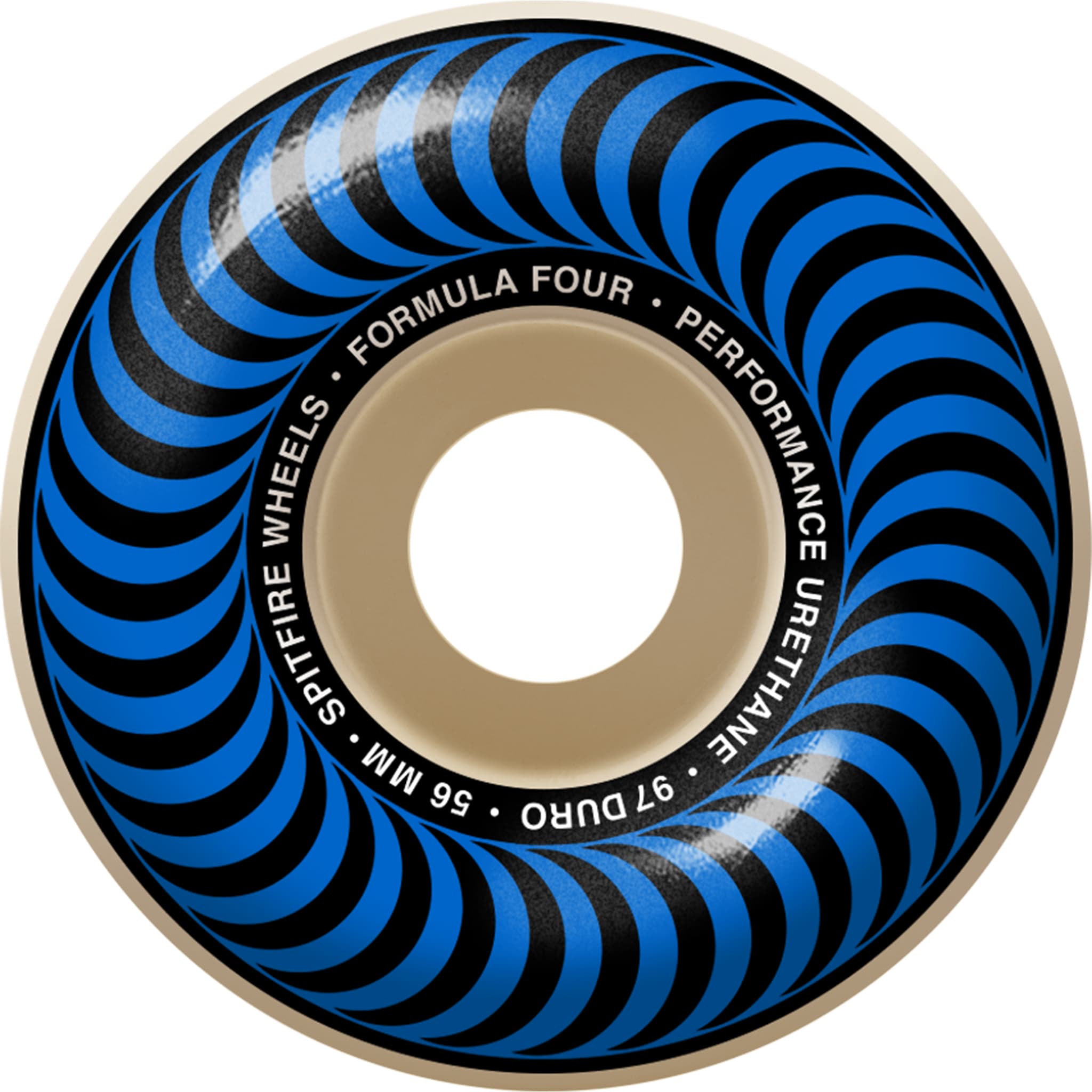 Spitfire Formula Four Classic Skateboard Wheels 97d 56mm Skateboard Wheels