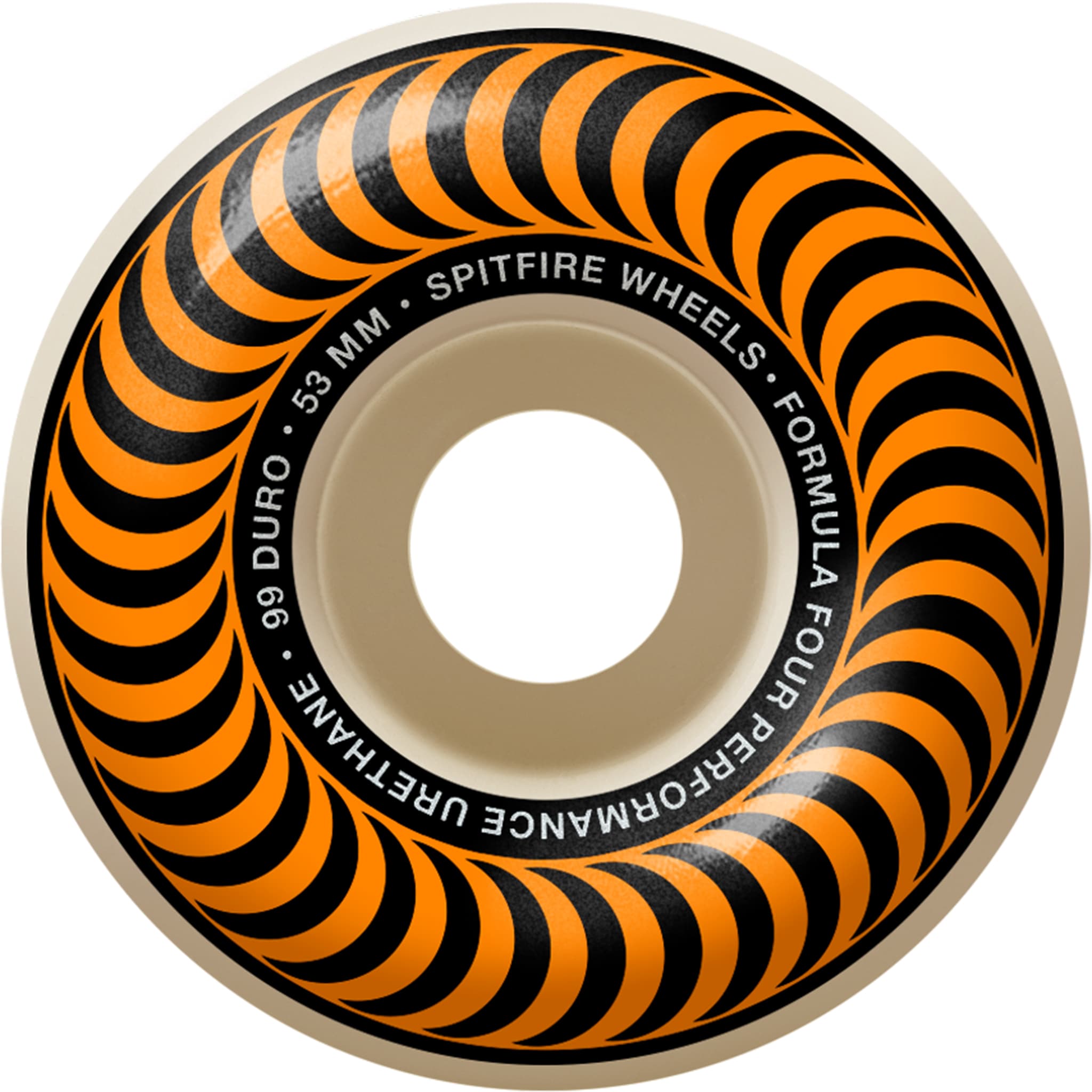 Spitfire Formula Four Classic Skateboard Wheels 99d 53mm Skateboard Wheels
