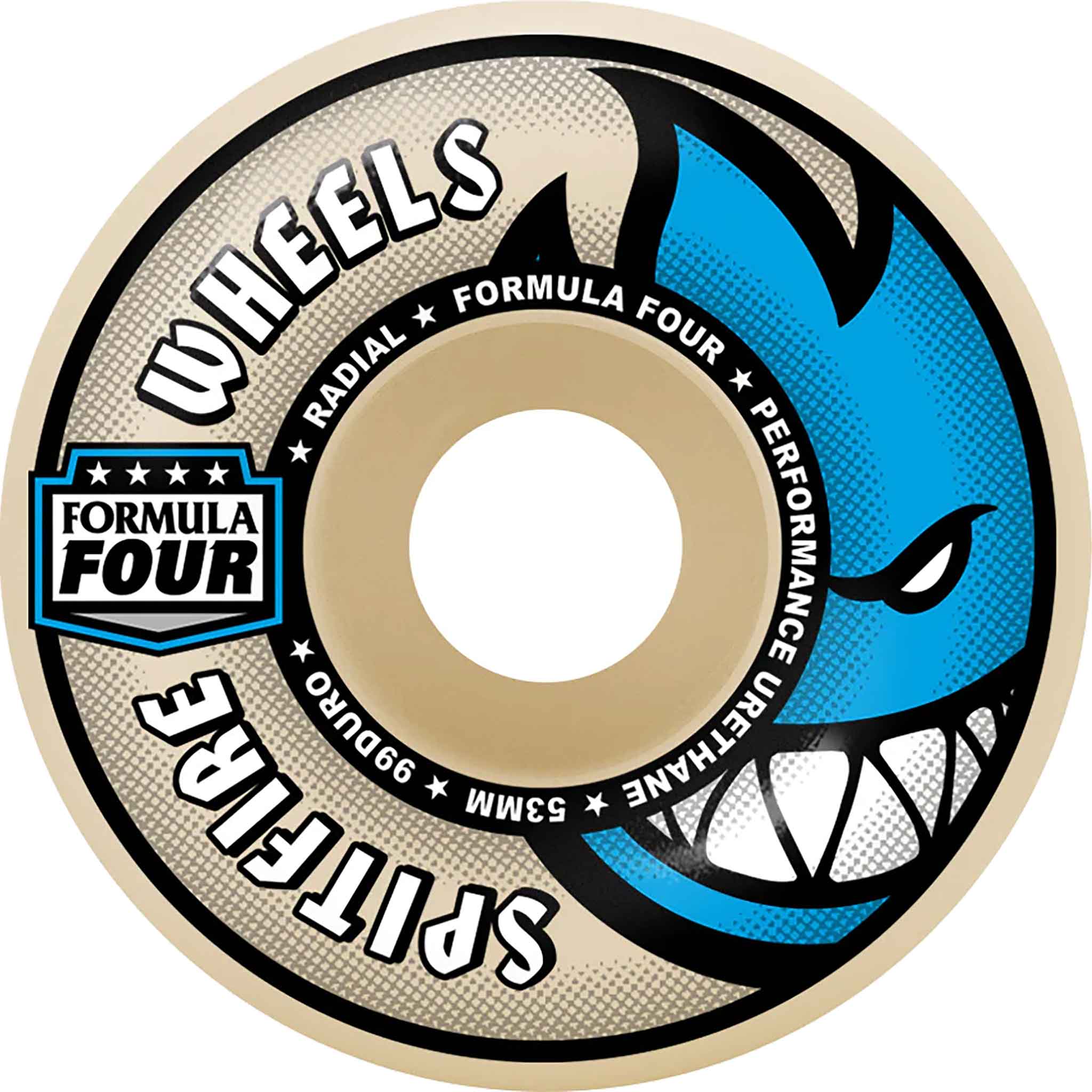 Spitfire Formula Four Radial 99d 56mm Skateboard Wheels