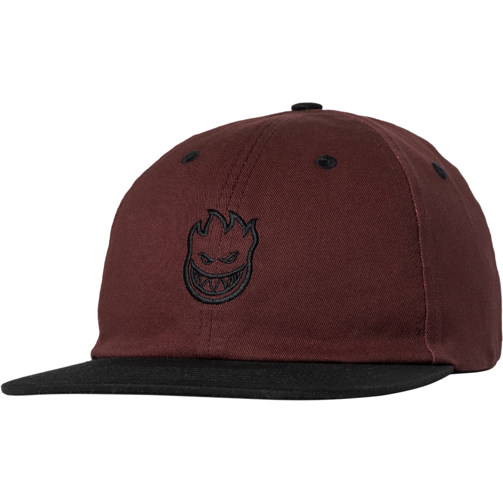 Spitfire Lil Bighead Strapback Hat Burgundy Black Hat