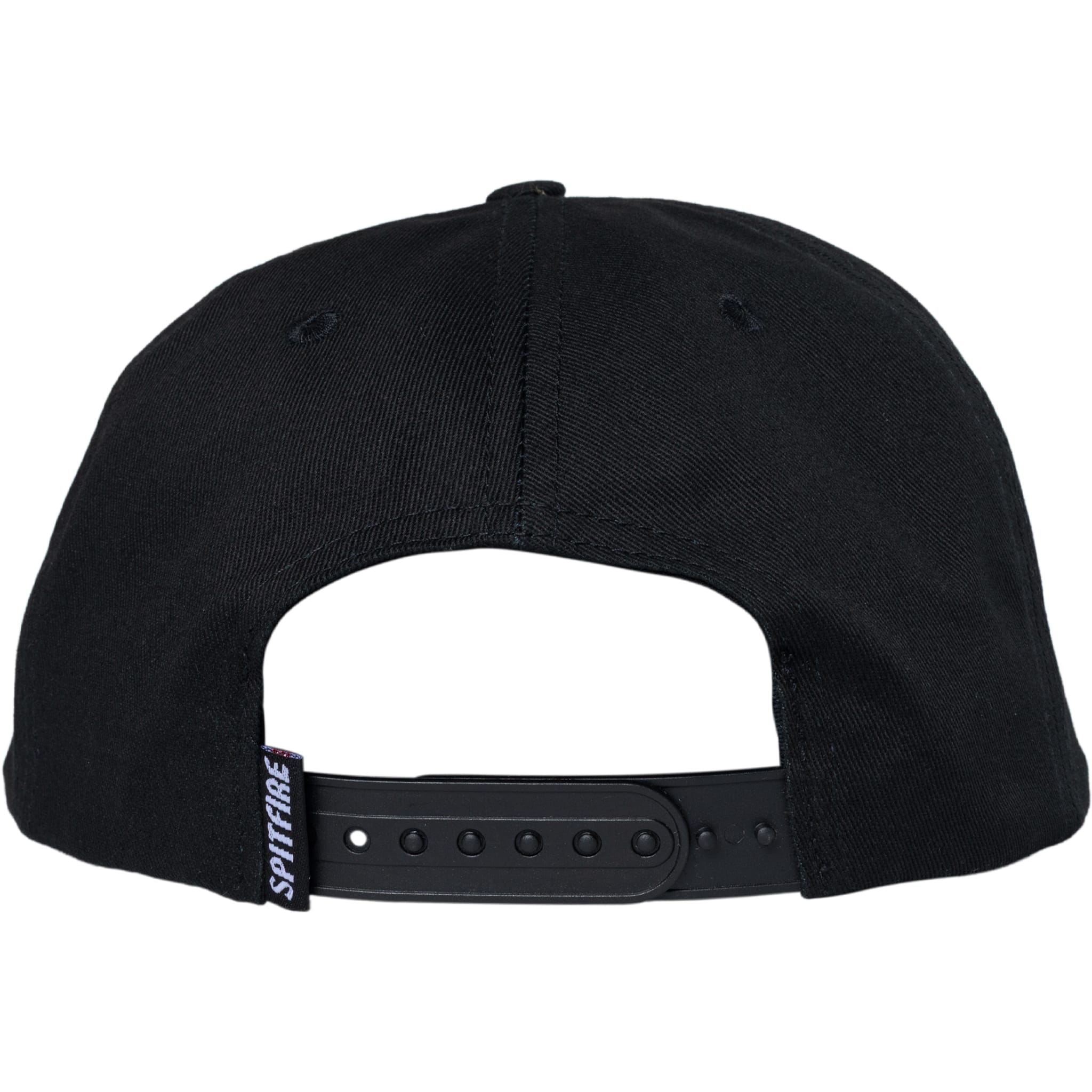 Spitfire LTB Arch Bighead Script Snapback Hat Black Red Hats